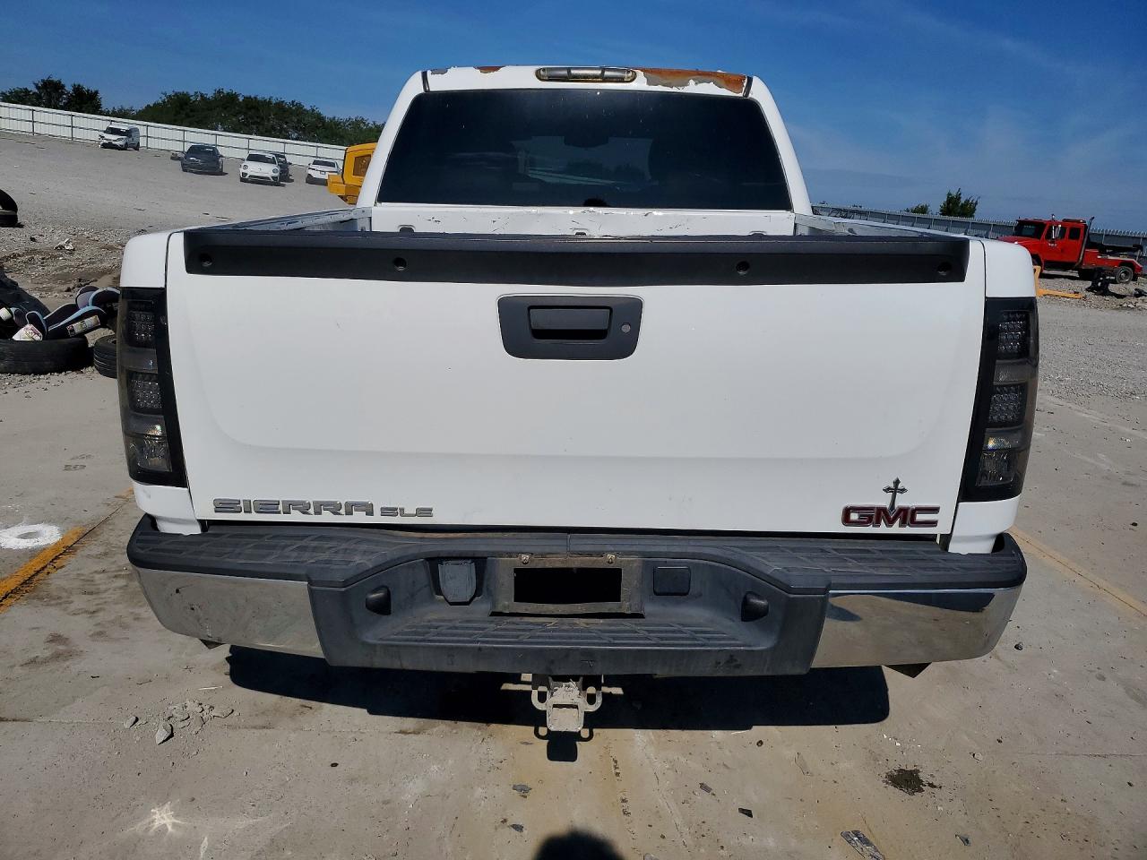 2012 Gmc Sierra K1500 Sle Белый vin: 3GTP2VE76CG122681