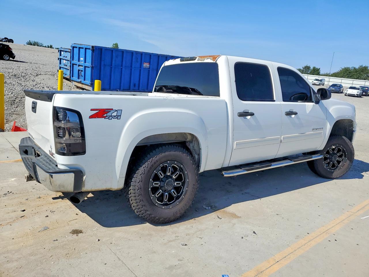 2012 Gmc Sierra K1500 Sle Белый vin: 3GTP2VE76CG122681
