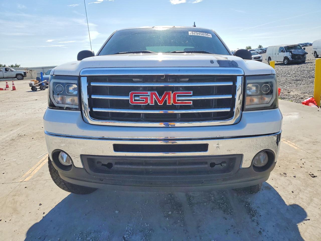 2012 Gmc Sierra K1500 Sle Белый vin: 3GTP2VE76CG122681