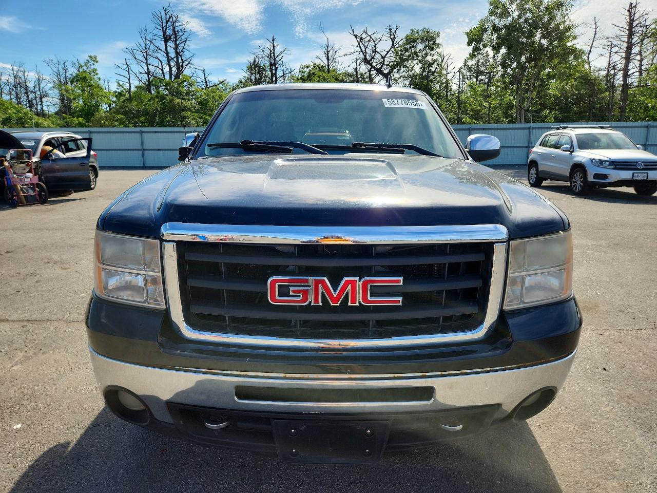 2012 Gmc Sierra K1500 Sle Black vin: 3GTP2VE76CG133020