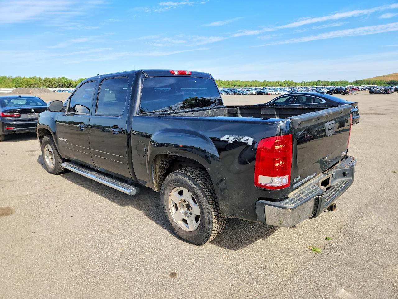 2012 Gmc Sierra K1500 Sle Black vin: 3GTP2VE76CG133020