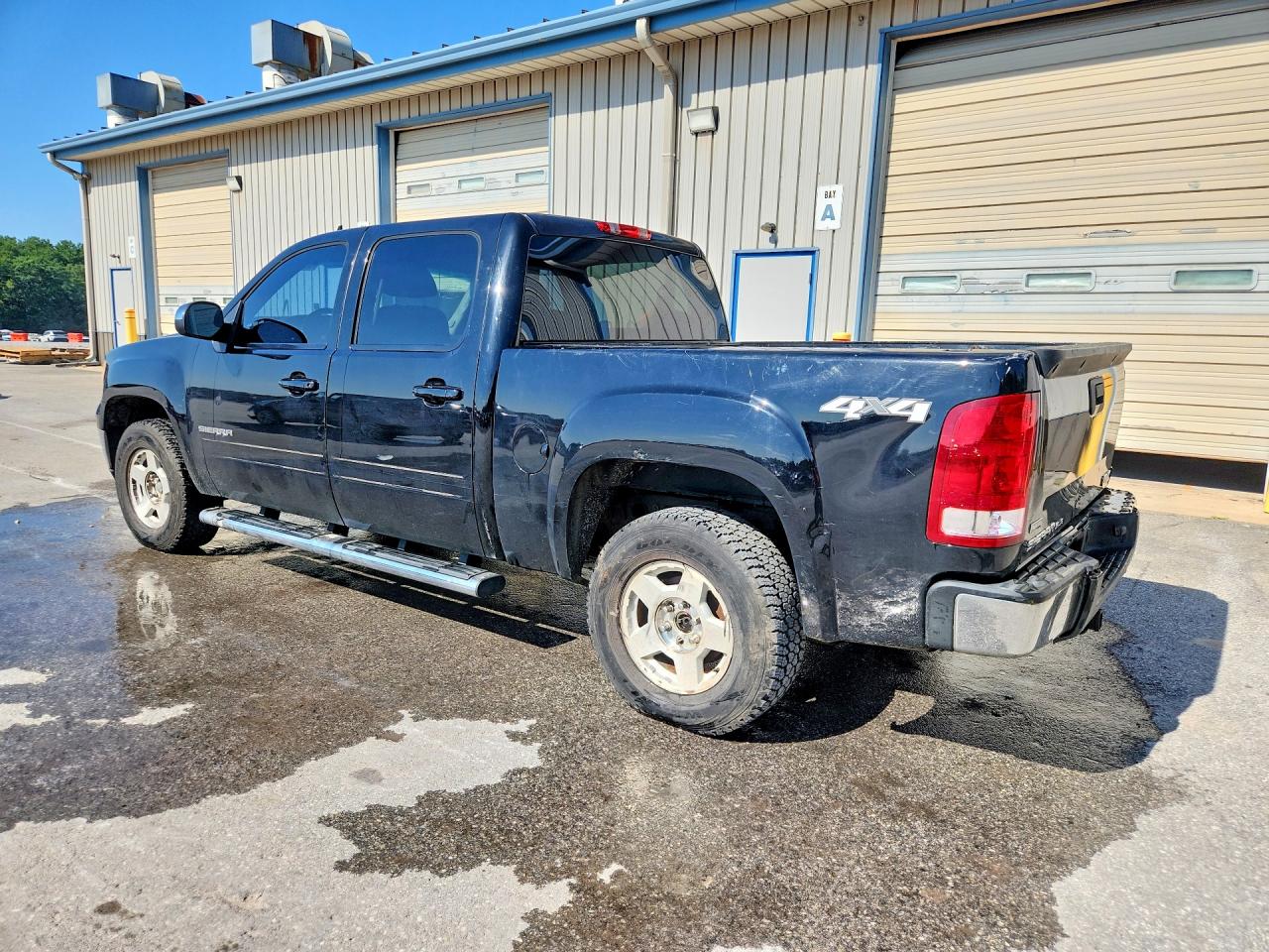 2012 Gmc Sierra K1500 Sle Black vin: 3GTP2VE76CG133020