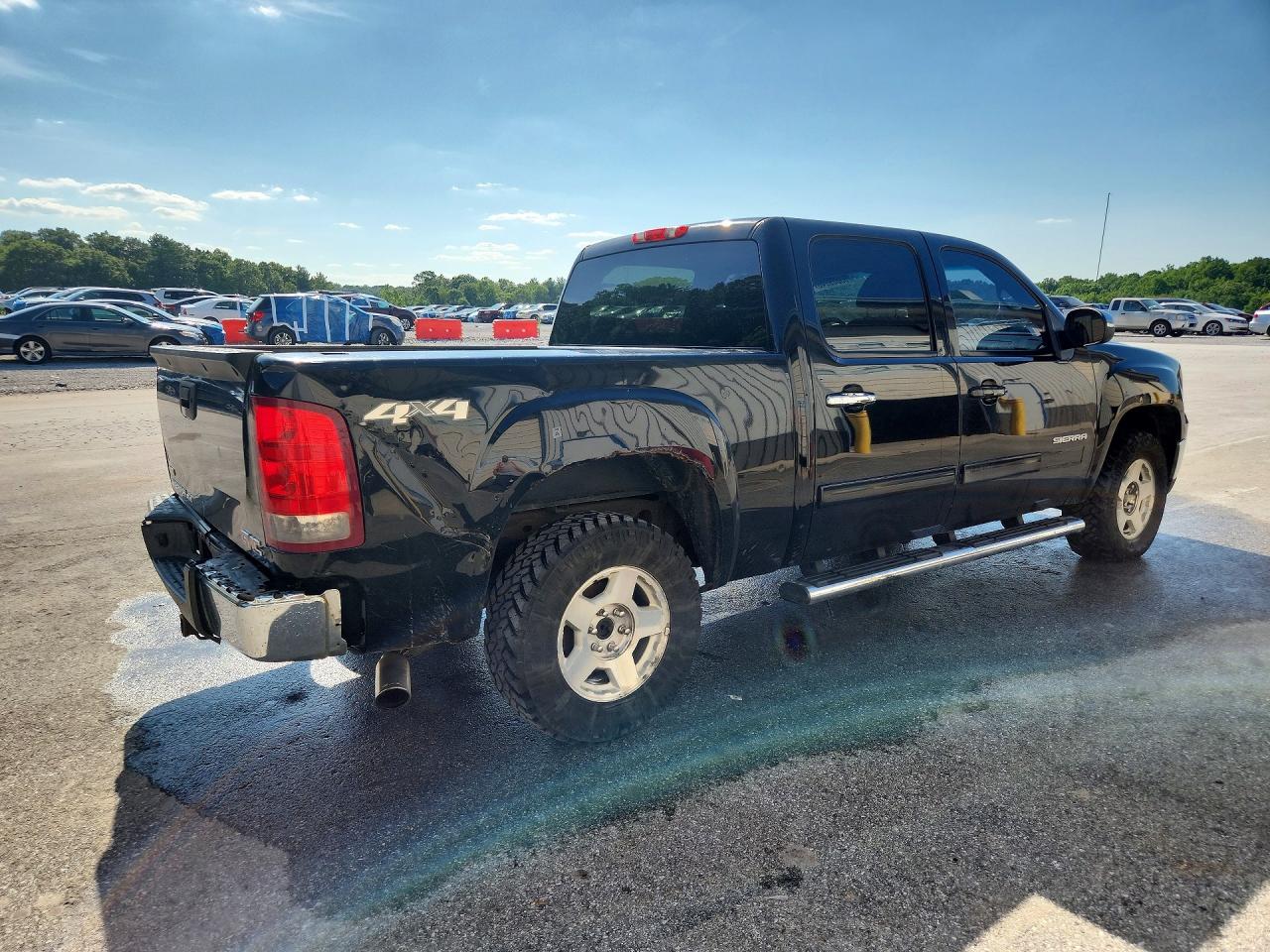 2012 Gmc Sierra K1500 Sle Black vin: 3GTP2VE76CG133020