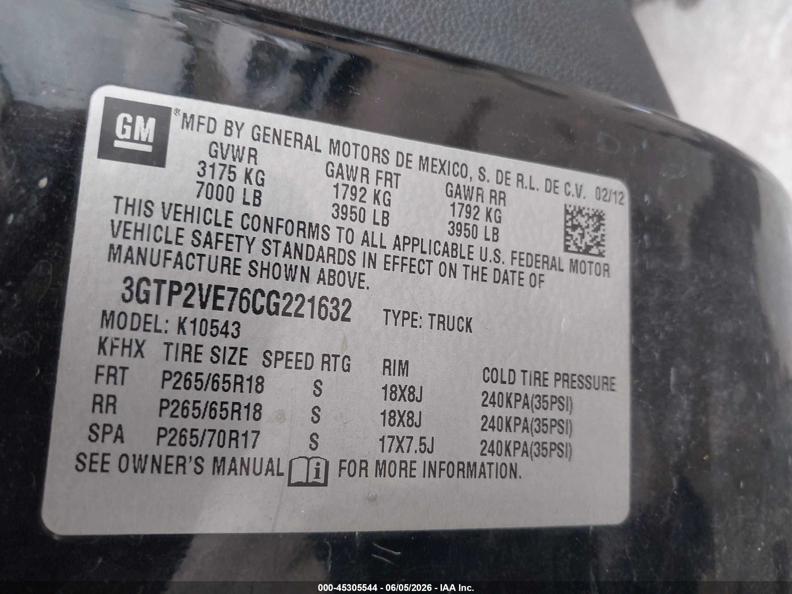 2012 Gmc Sierra 1500 Sle Black vin: 3GTP2VE76CG221632