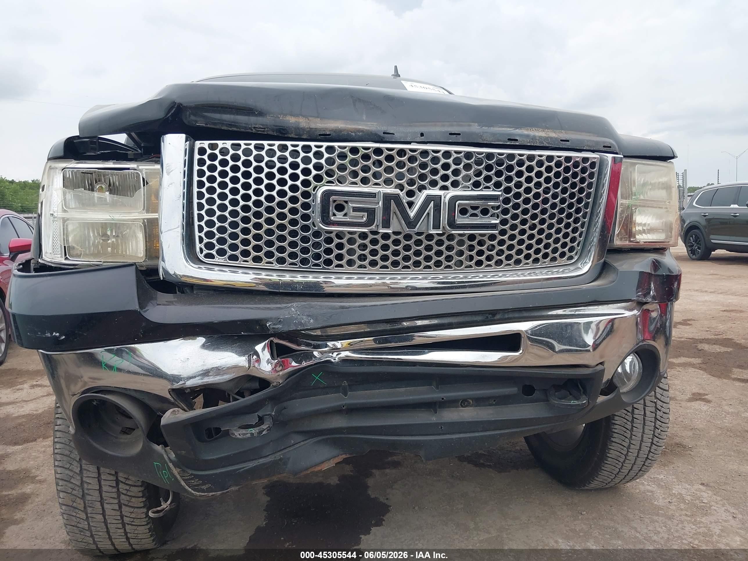 2012 Gmc Sierra 1500 Sle Black vin: 3GTP2VE76CG221632