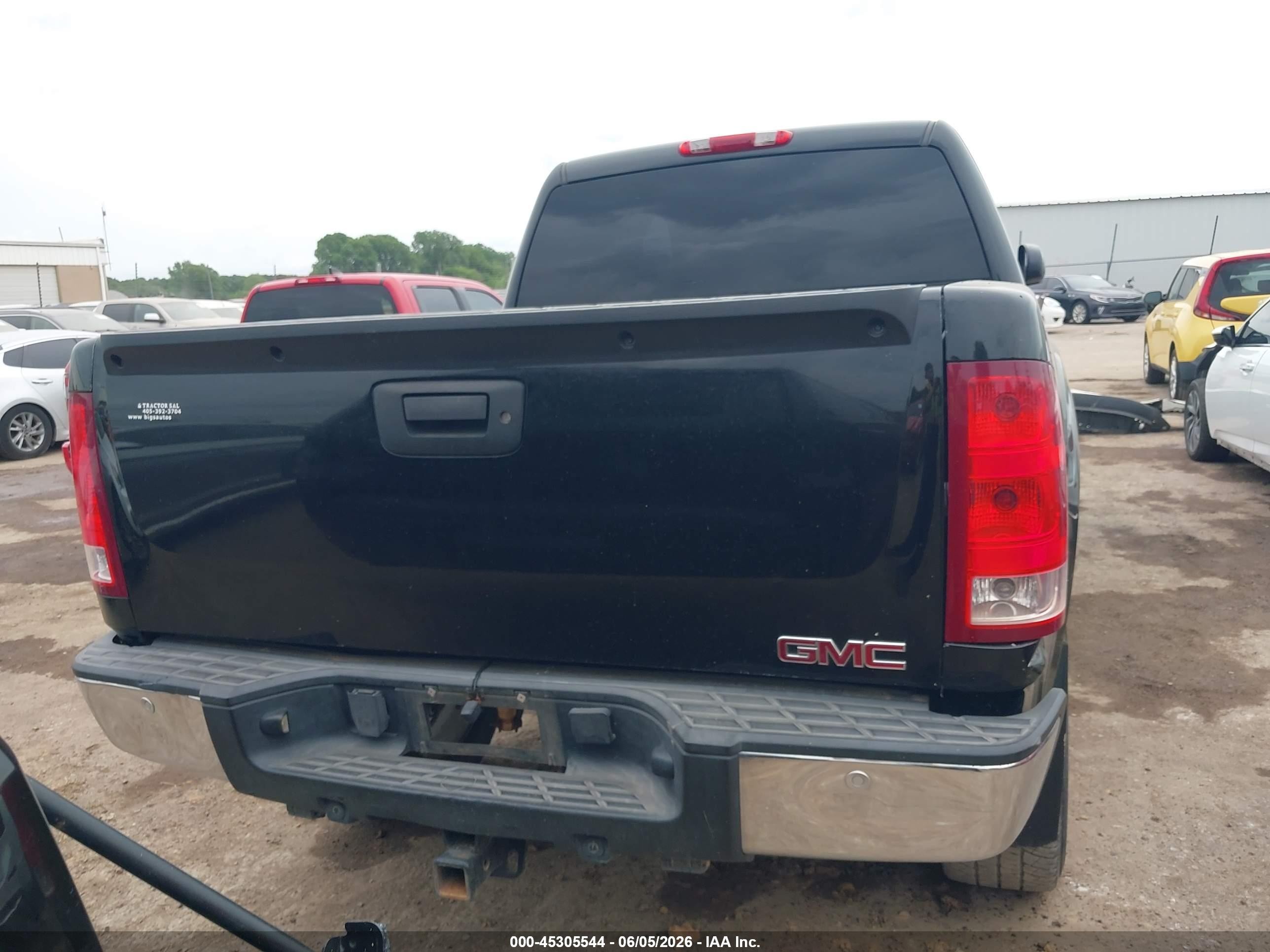 2012 Gmc Sierra 1500 Sle Black vin: 3GTP2VE76CG221632