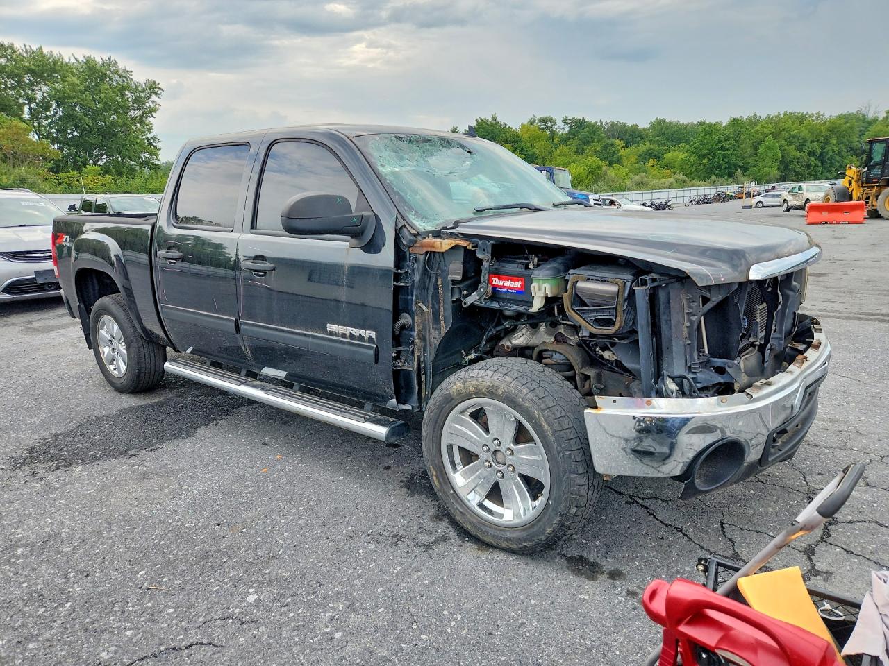2012 Gmc Sierra K1500 Sle Black vin: 3GTP2VE76CG244053