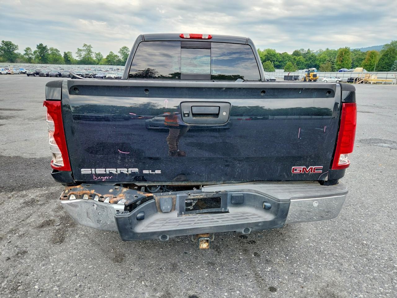 2012 Gmc Sierra K1500 Sle Black vin: 3GTP2VE76CG244053