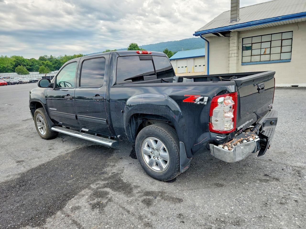 2012 Gmc Sierra K1500 Sle Black vin: 3GTP2VE76CG244053