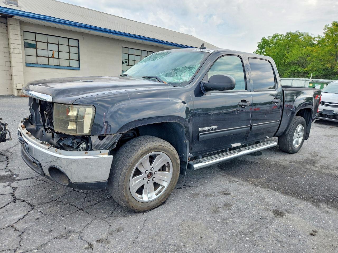 2012 Gmc Sierra K1500 Sle Black vin: 3GTP2VE76CG244053