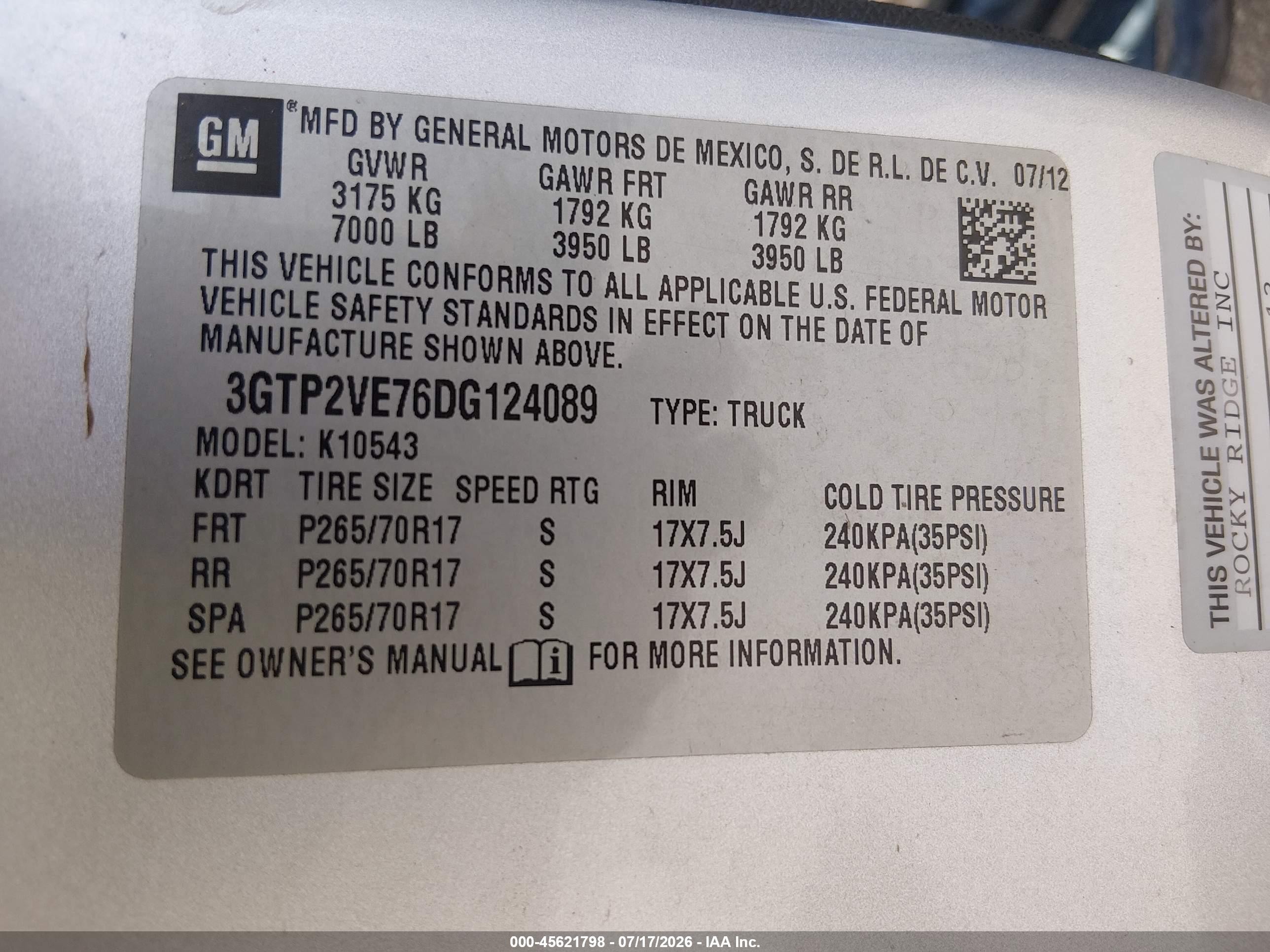 2013 Gmc Sierra 1500 Sle Silver vin: 3GTP2VE76DG124089