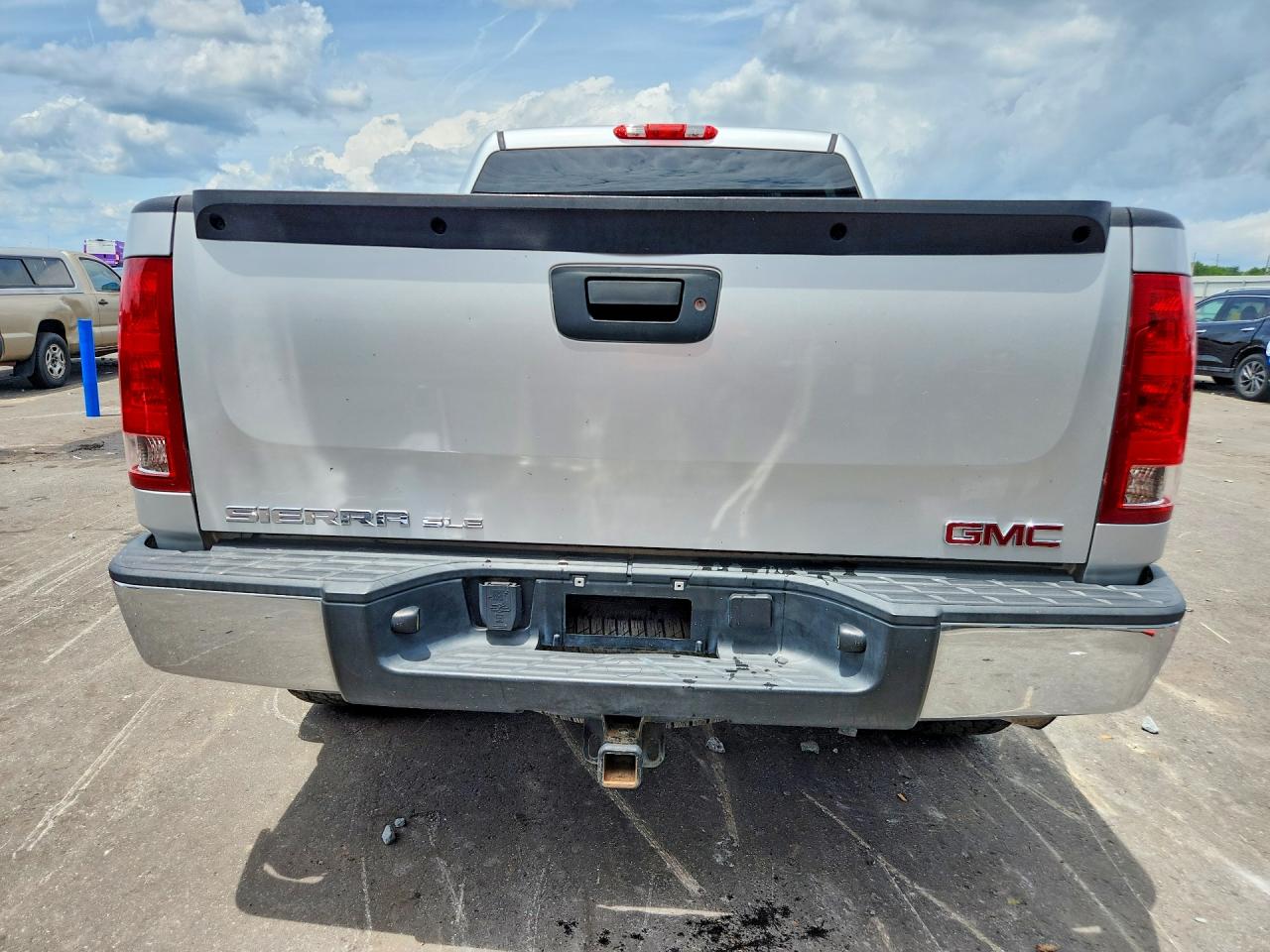 2012 Gmc Sierra K1500 Sle Серебряный vin: 3GTP2VE77CG239878