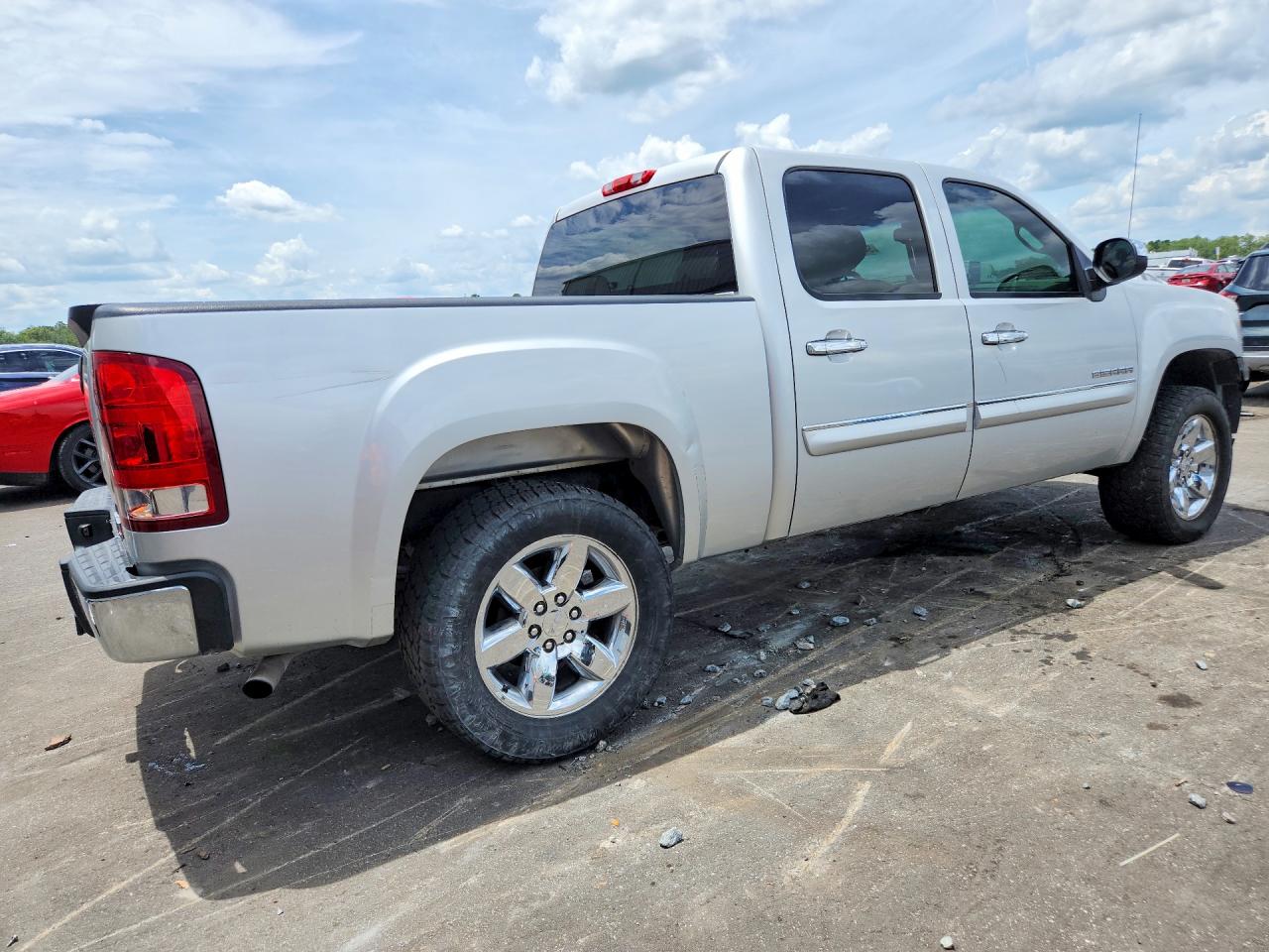 2012 Gmc Sierra K1500 Sle Серебряный vin: 3GTP2VE77CG239878