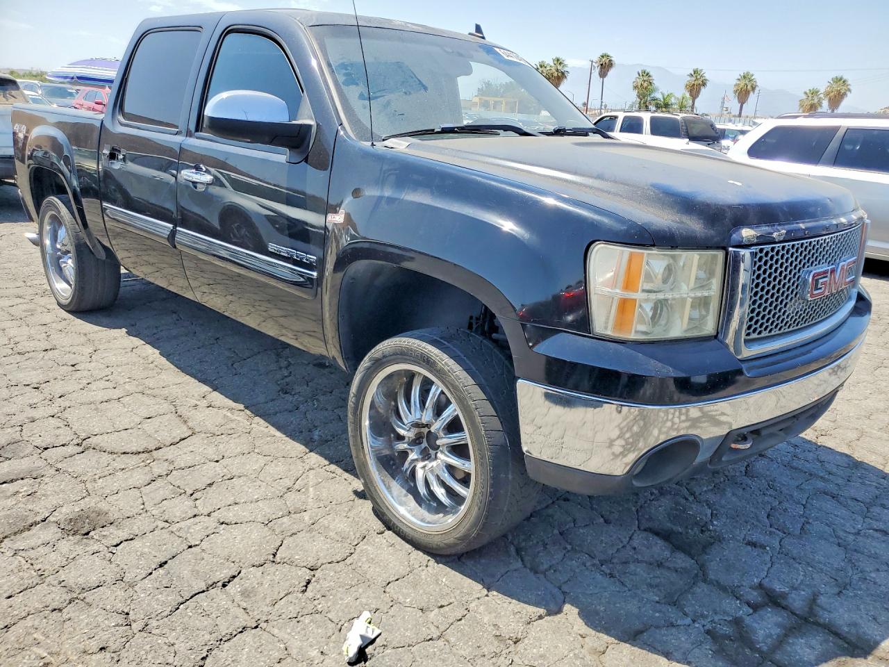 2012 Gmc Sierra K1500 Sle Черный vin: 3GTP2VE77CG274792