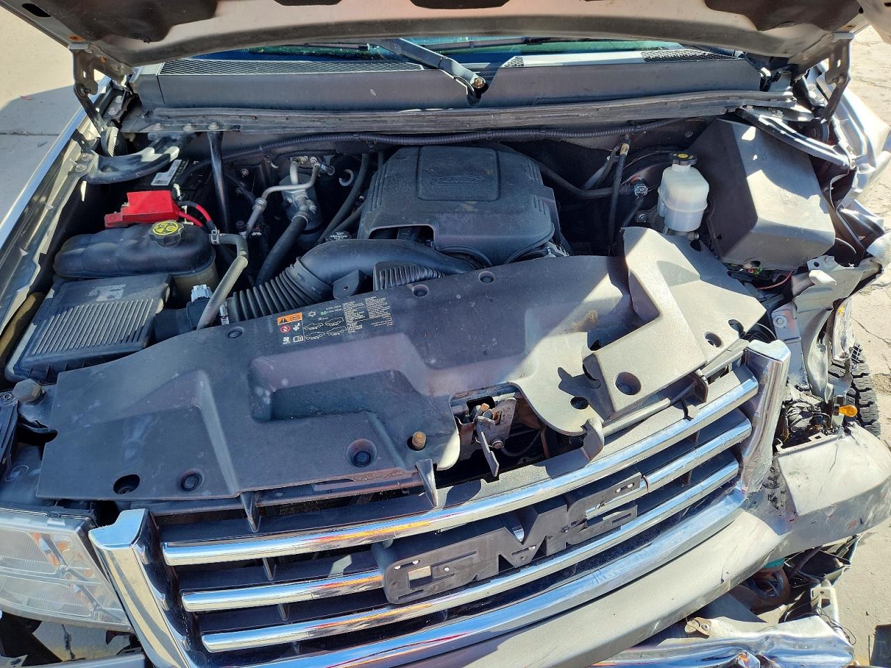 2013 Gmc Sierra K1500 Sle Gray vin: 3GTP2VE77DG320266