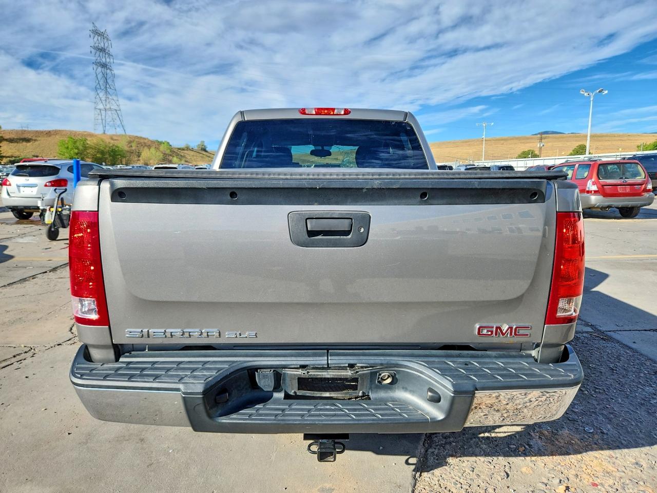 2013 Gmc Sierra K1500 Sle Gray vin: 3GTP2VE77DG320266
