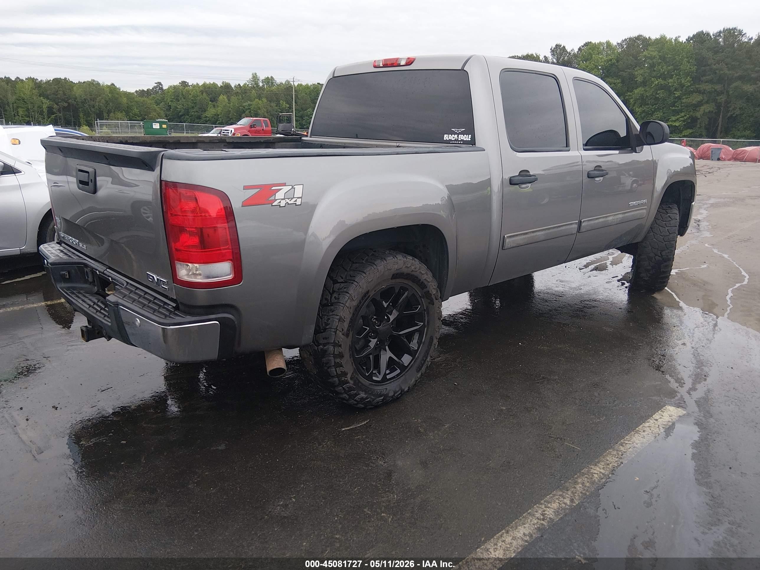 2013 Gmc Sierra 1500 Sle Pewter vin: 3GTP2VE77DG355664