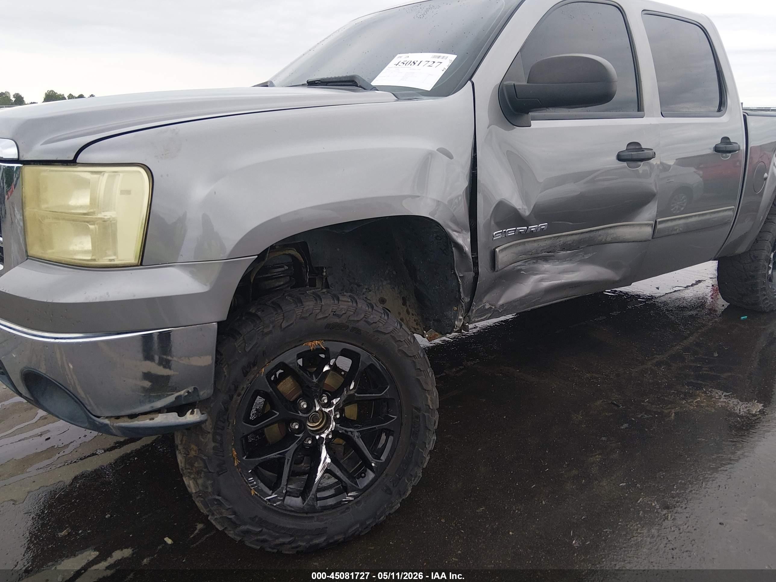 2013 Gmc Sierra 1500 Sle Pewter vin: 3GTP2VE77DG355664