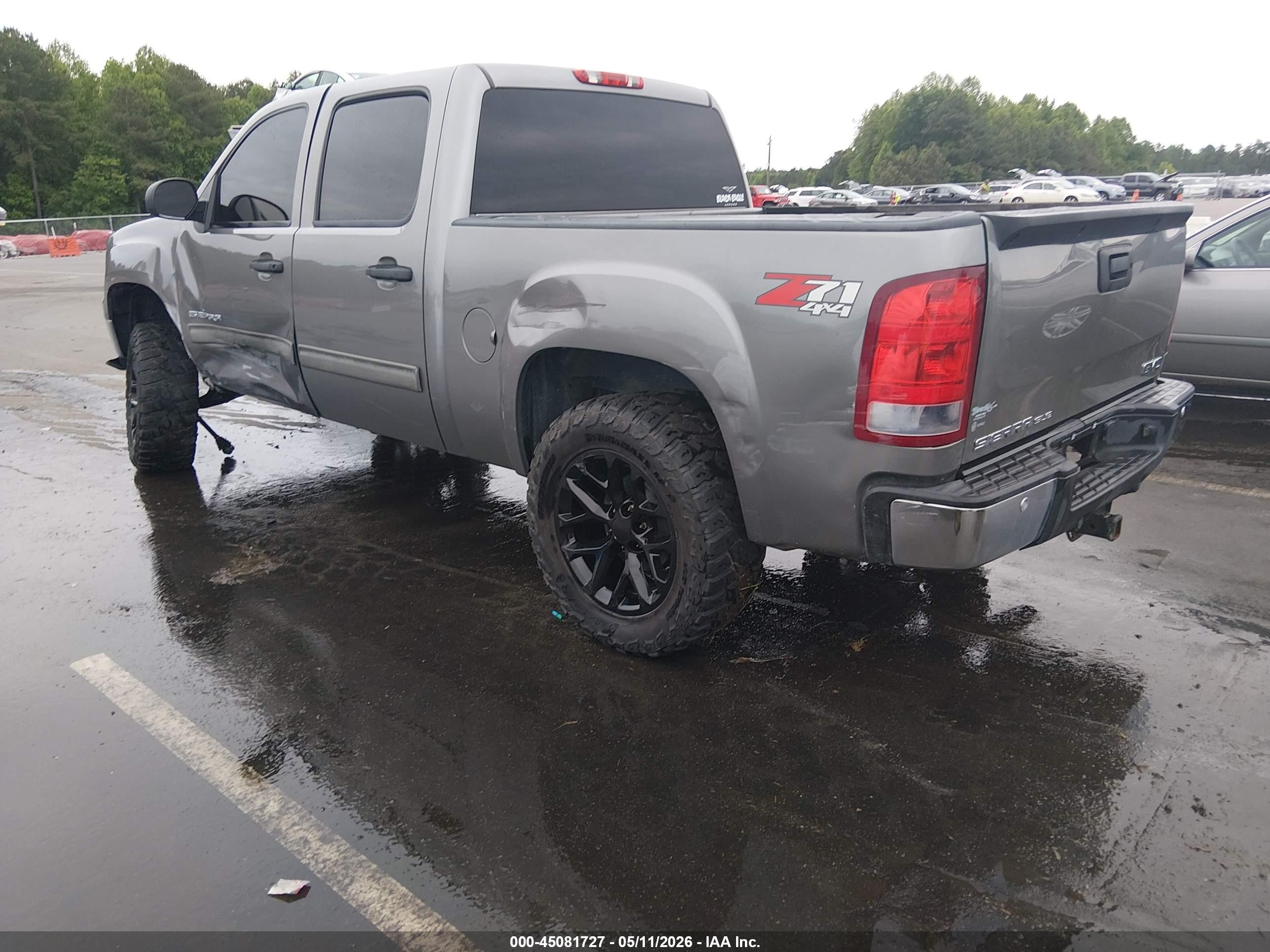 2013 Gmc Sierra 1500 Sle Pewter vin: 3GTP2VE77DG355664