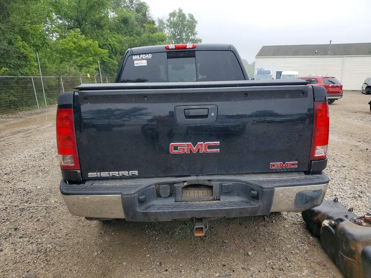 2012 Gmc Sierra K1500 Sle Black vin: 3GTP2VE78CG119488