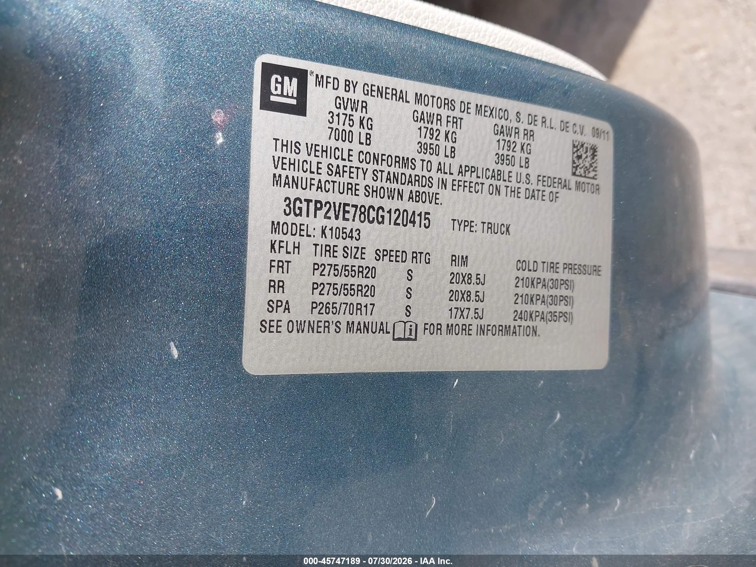 2012 Gmc Sierra 1500 Sle Gray vin: 3GTP2VE78CG120415