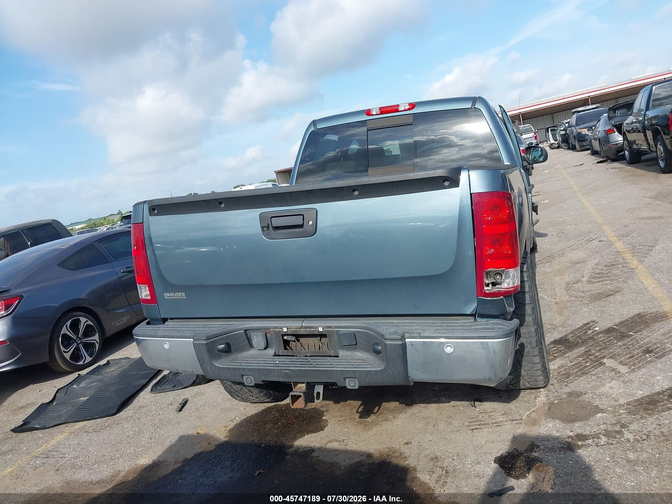2012 Gmc Sierra 1500 Sle Gray vin: 3GTP2VE78CG120415