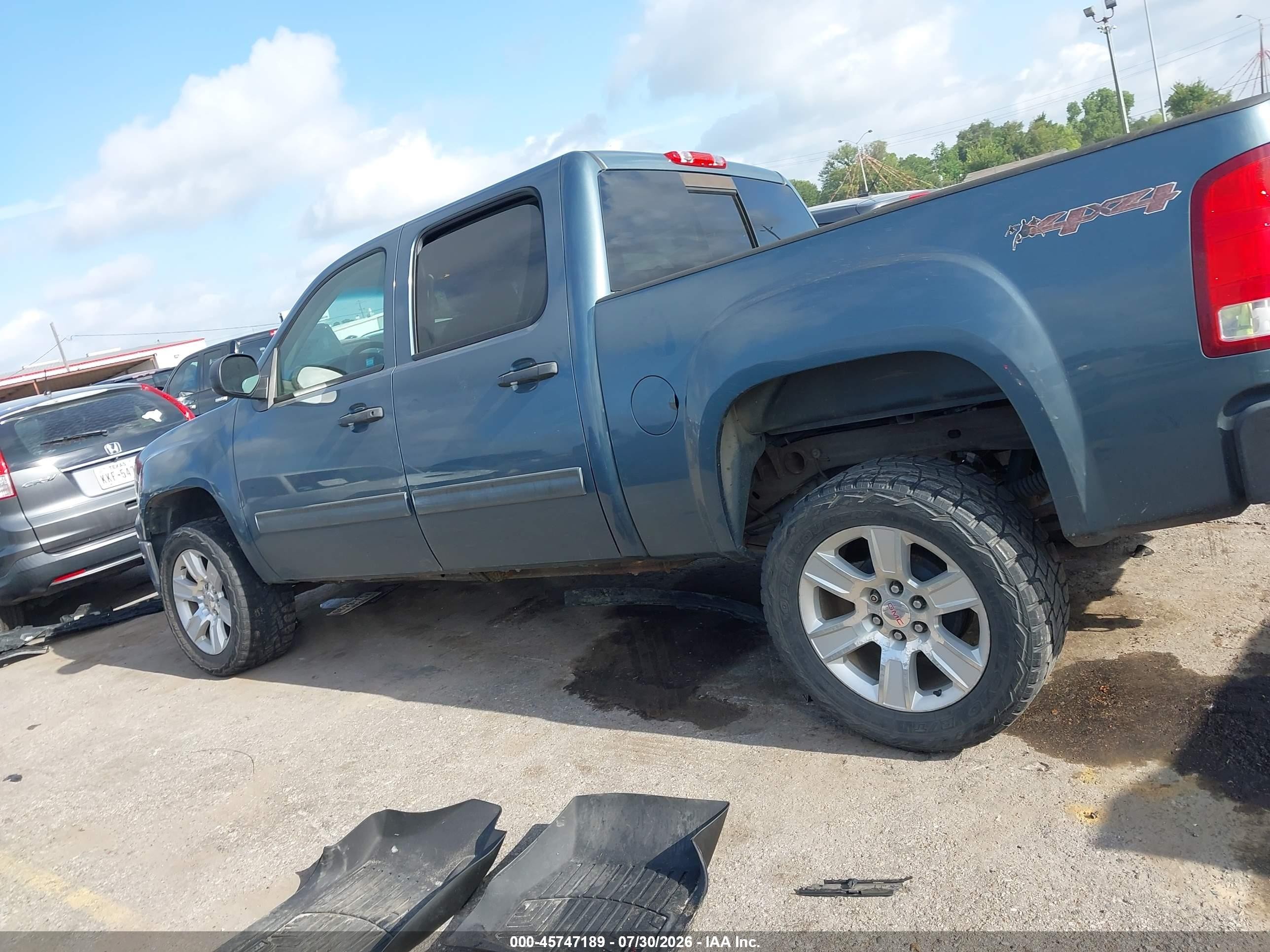 2012 Gmc Sierra 1500 Sle Gray vin: 3GTP2VE78CG120415
