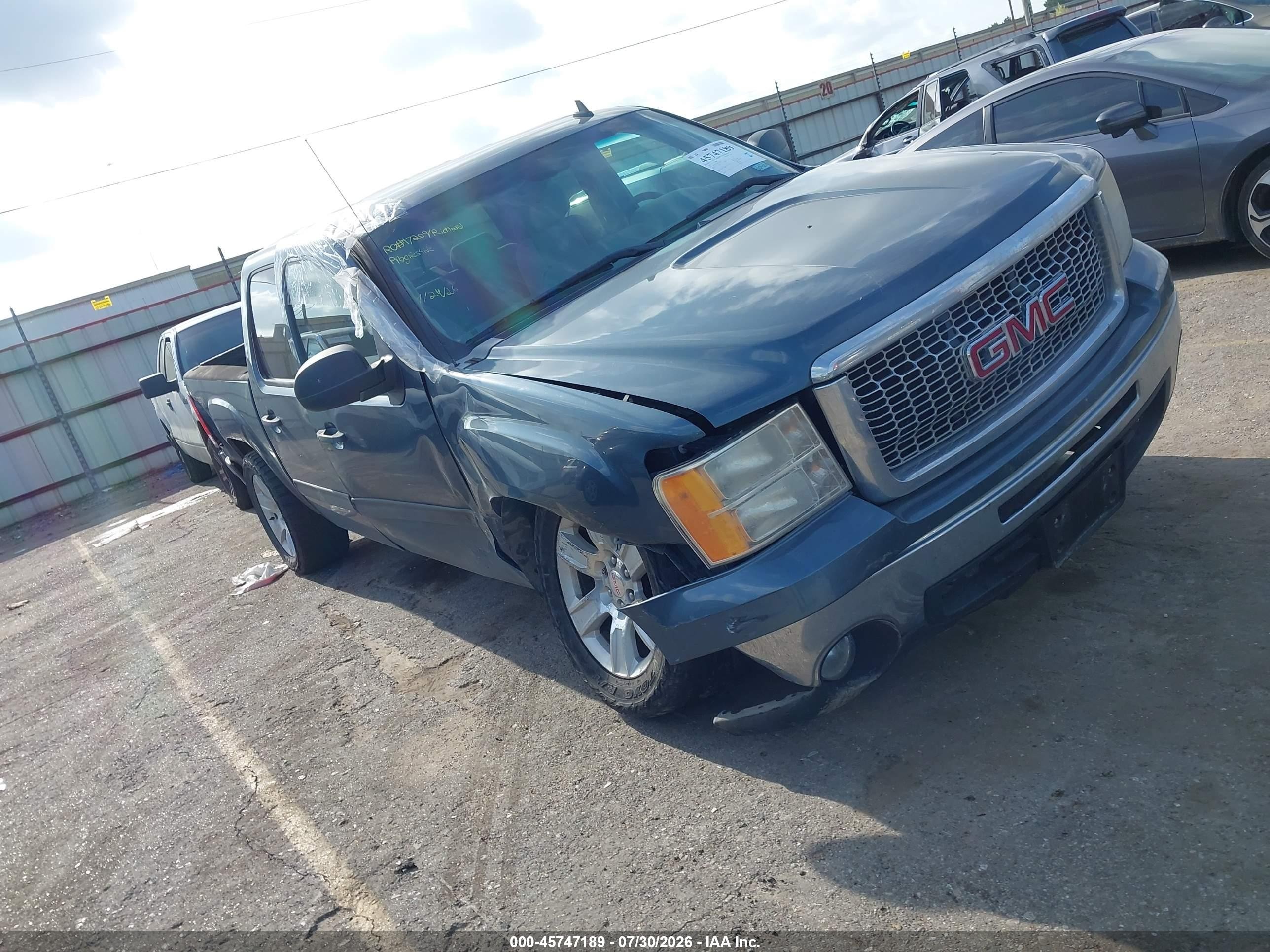 2012 Gmc Sierra 1500 Sle Gray vin: 3GTP2VE78CG120415