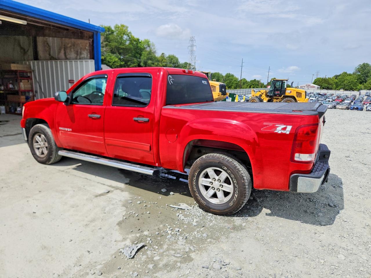 2012 Gmc Sierra K1500 Sle Red vin: 3GTP2VE78CG207716