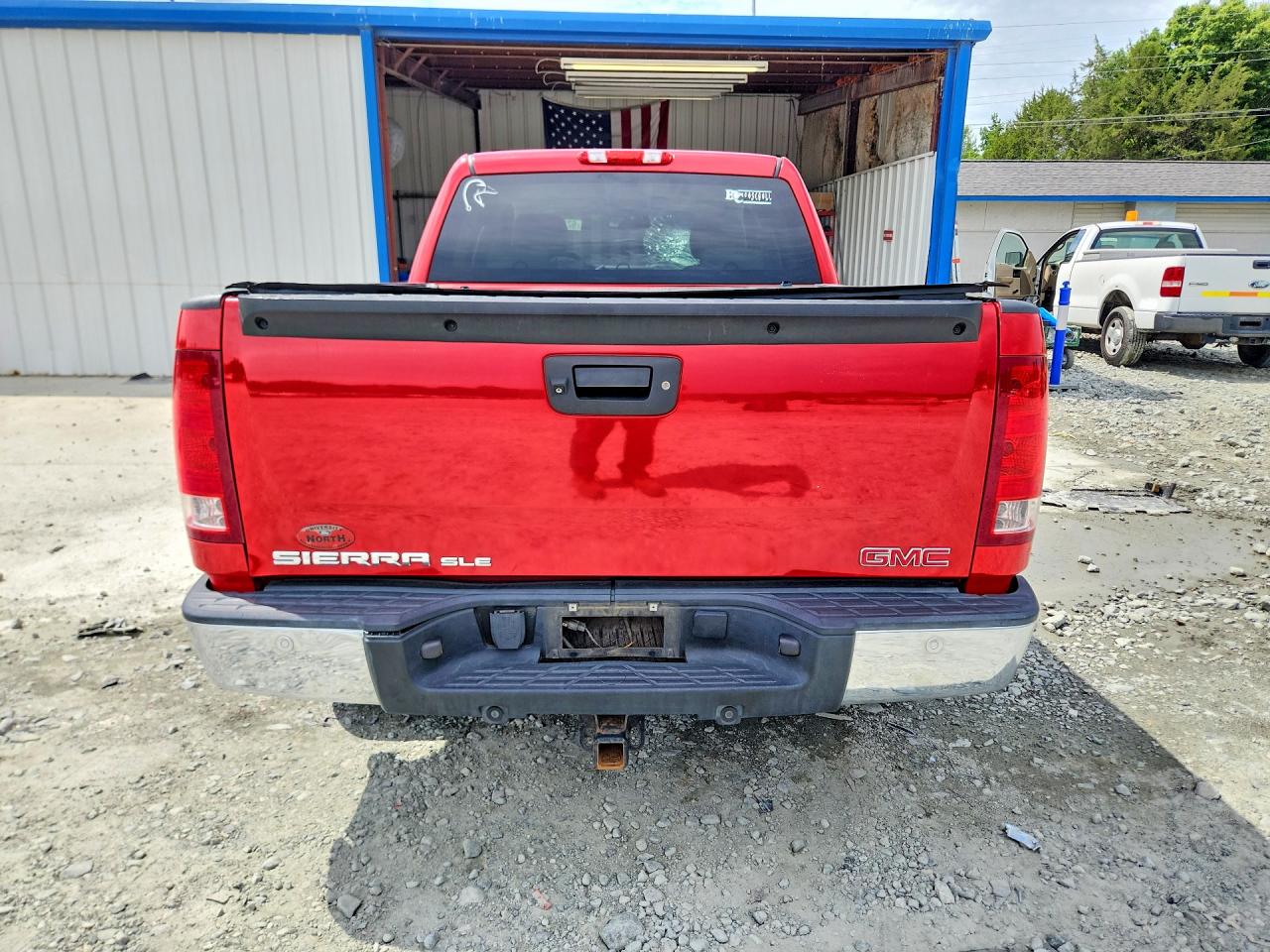 2012 Gmc Sierra K1500 Sle Red vin: 3GTP2VE78CG207716