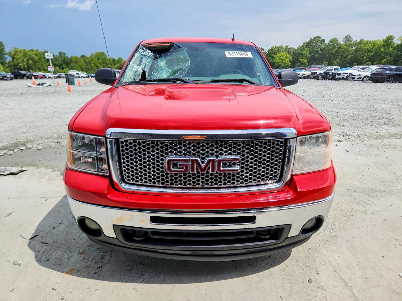 2012 Gmc Sierra K1500 Sle Red vin: 3GTP2VE78CG207716