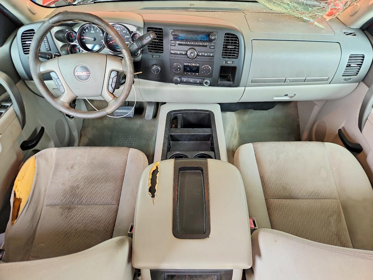 2012 Gmc Sierra K1500 Sle Red vin: 3GTP2VE78CG207716