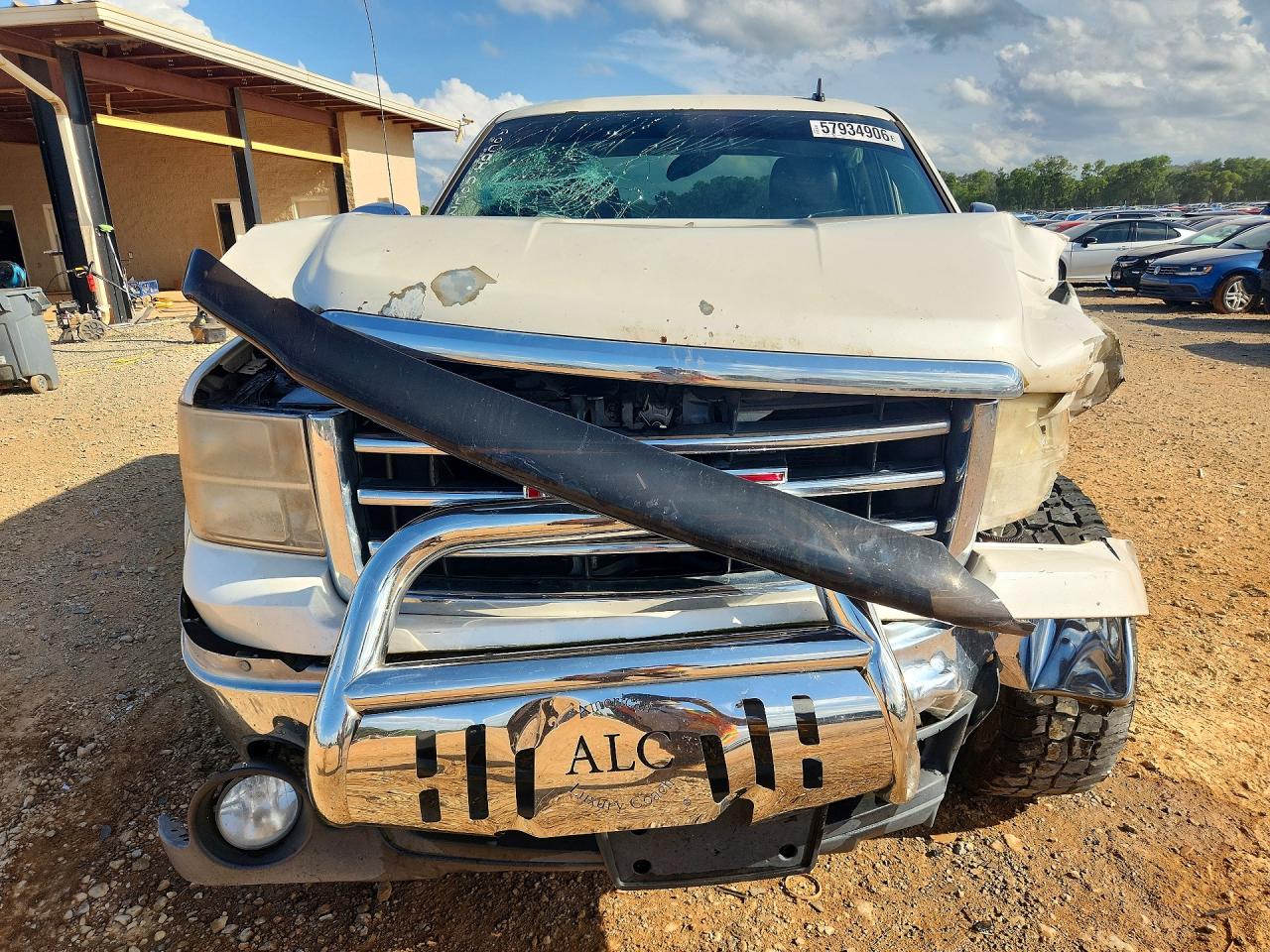 2012 Gmc Sierra K1500 Sle White vin: 3GTP2VE78CG211328