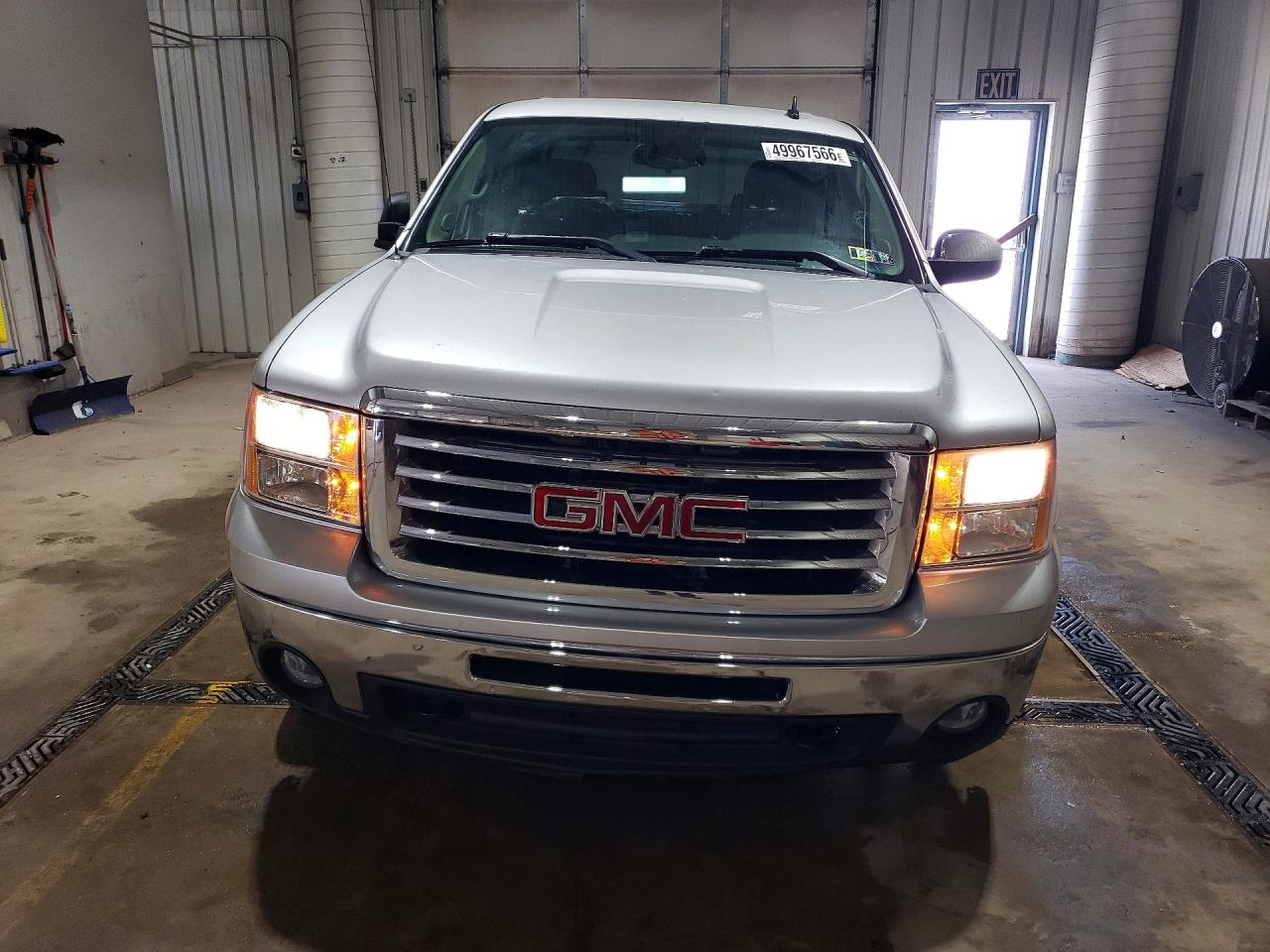 2013 Gmc Sierra K1500 Sle Silver vin: 3GTP2VE78DG147504