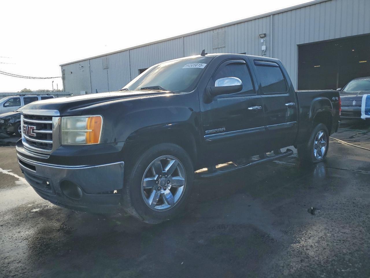 2013 Gmc Sierra K1500 Sle Black vin: 3GTP2VE78DG214389