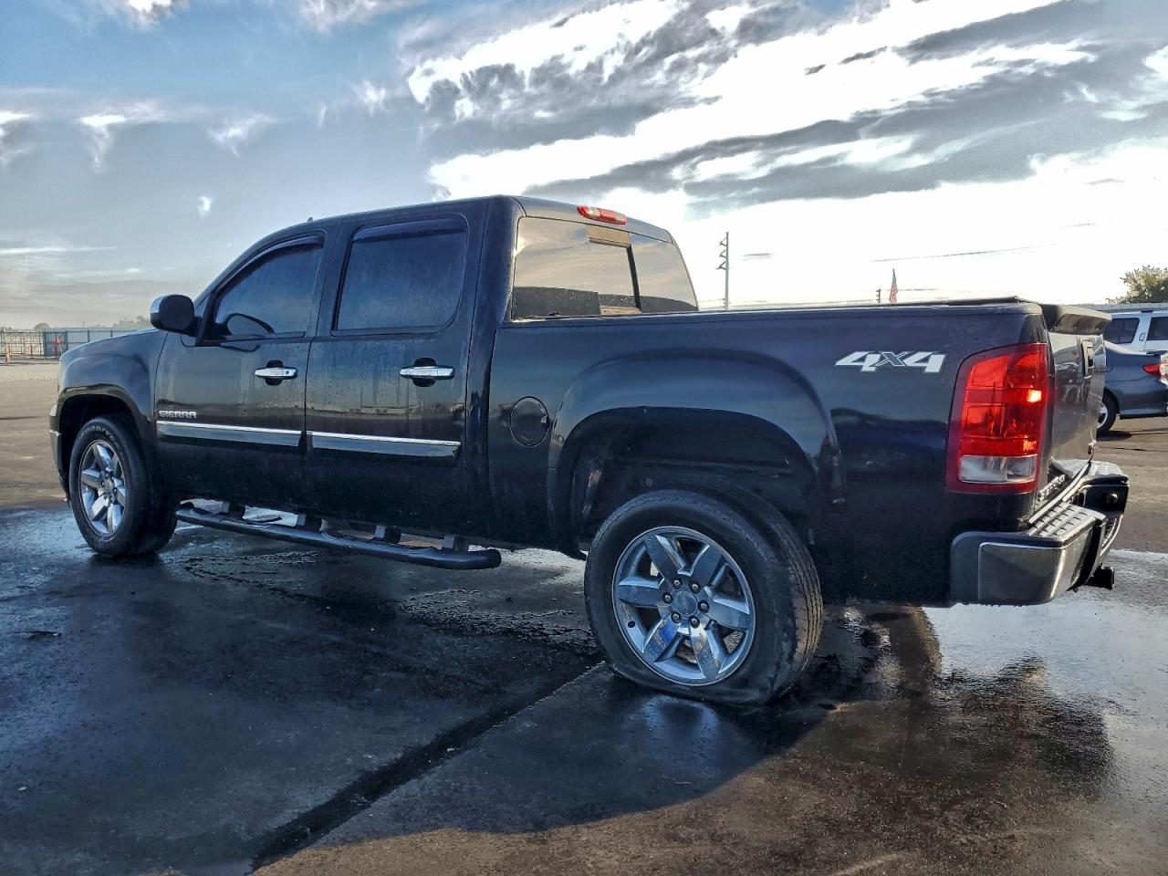 2013 Gmc Sierra K1500 Sle Black vin: 3GTP2VE78DG214389
