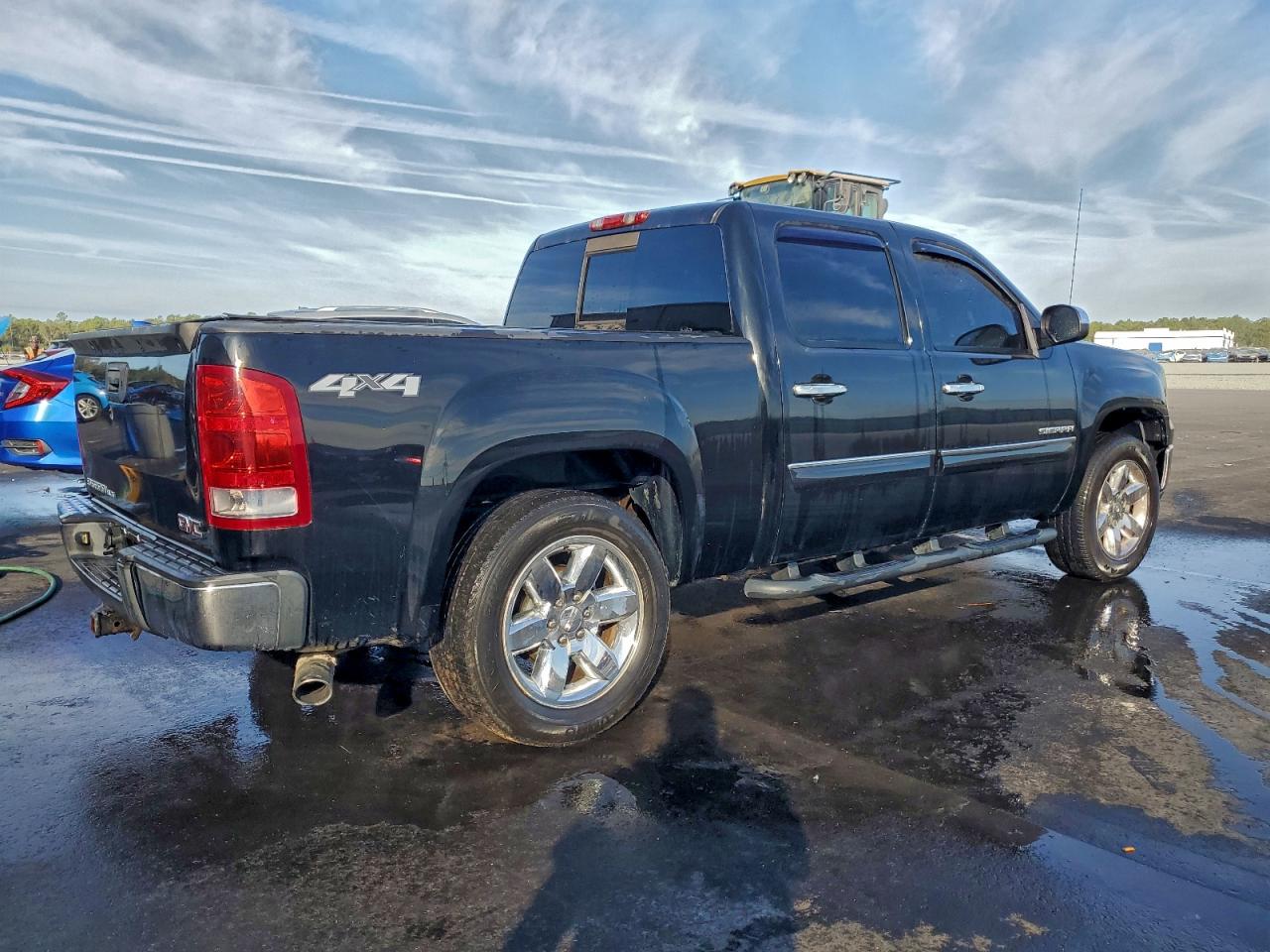 2013 Gmc Sierra K1500 Sle Black vin: 3GTP2VE78DG214389
