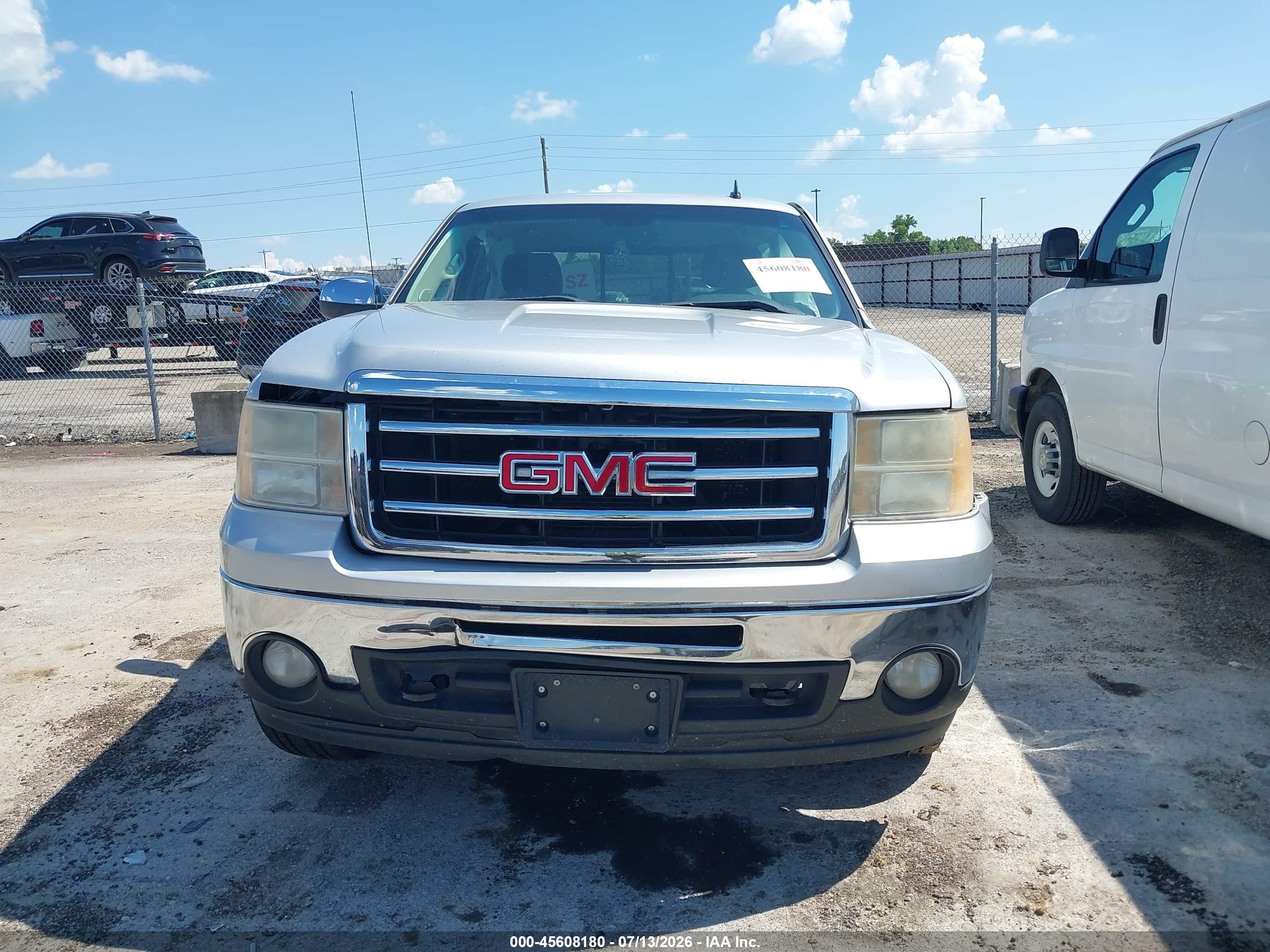 2013 Gmc Sierra 1500 Sle White vin: 3GTP2VE78DG214845