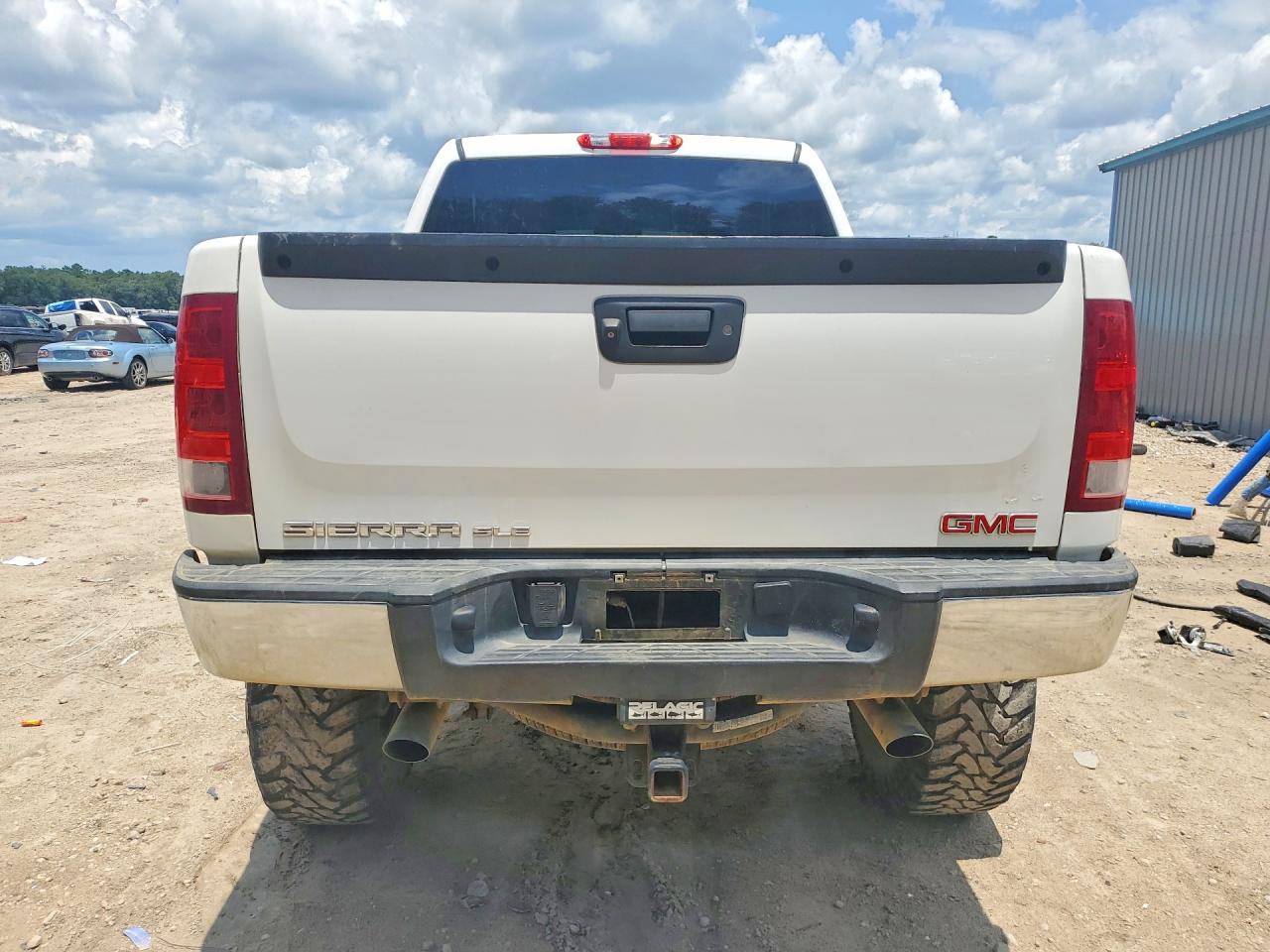 2013 Gmc Sierra K1500 Sle White vin: 3GTP2VE78DG272793