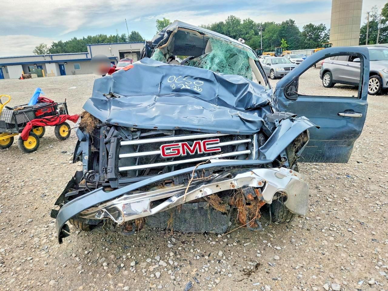 2013 Gmc Sierra K1500 Sle Blue vin: 3GTP2VE78DG377656