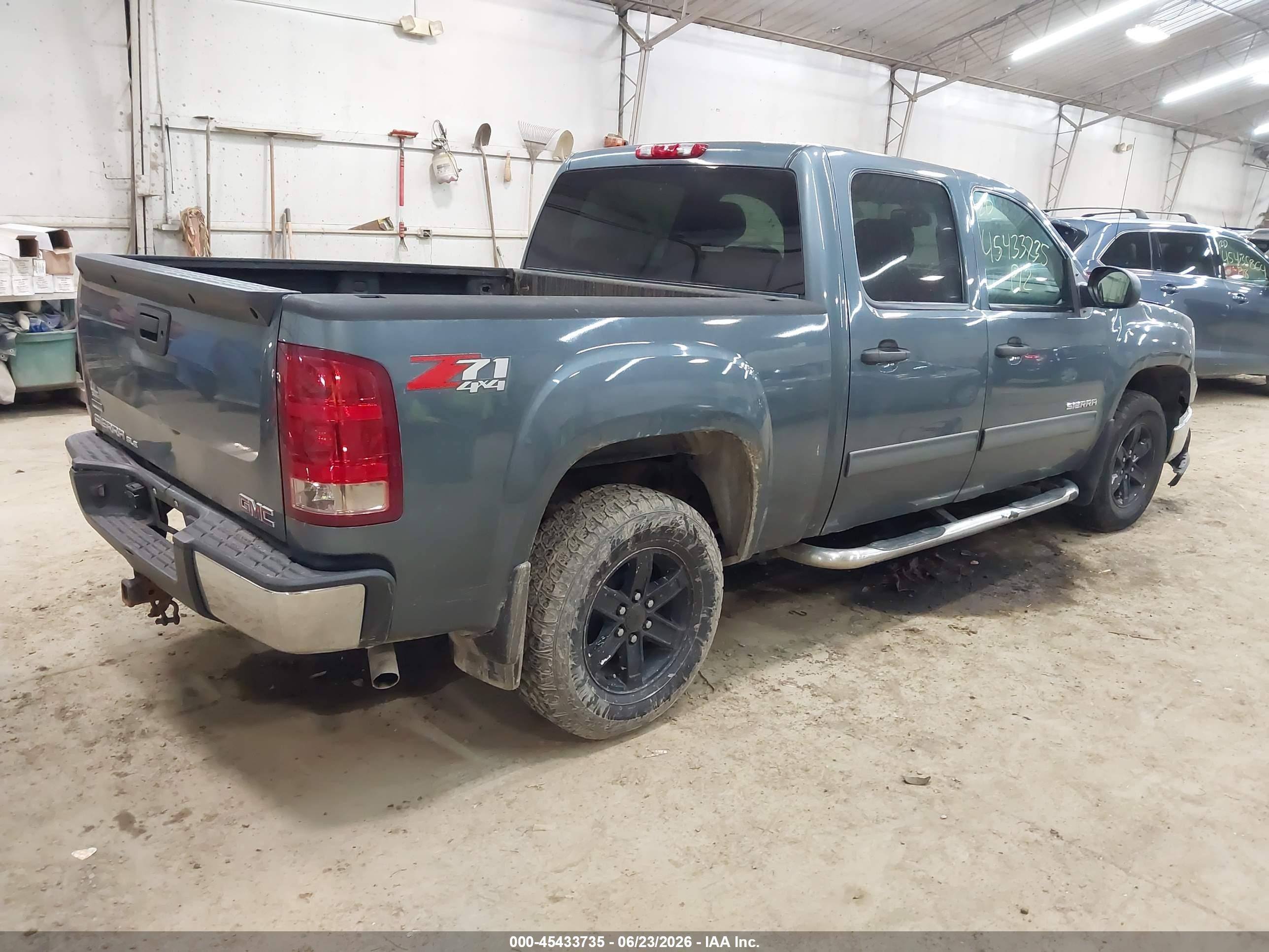 2012 Gmc Sierra 1500 Sle Blue vin: 3GTP2VE79CG150619
