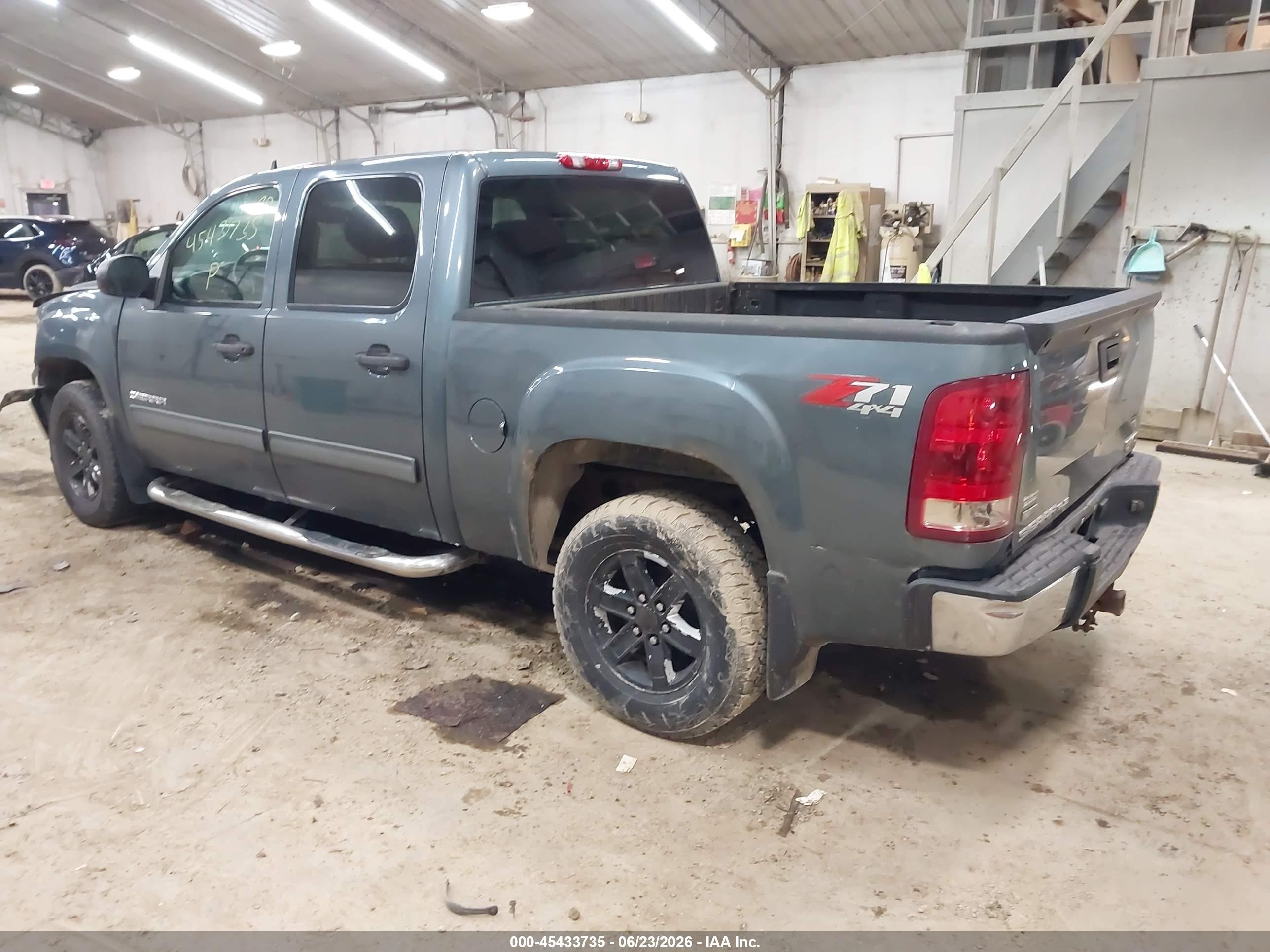 2012 Gmc Sierra 1500 Sle Blue vin: 3GTP2VE79CG150619