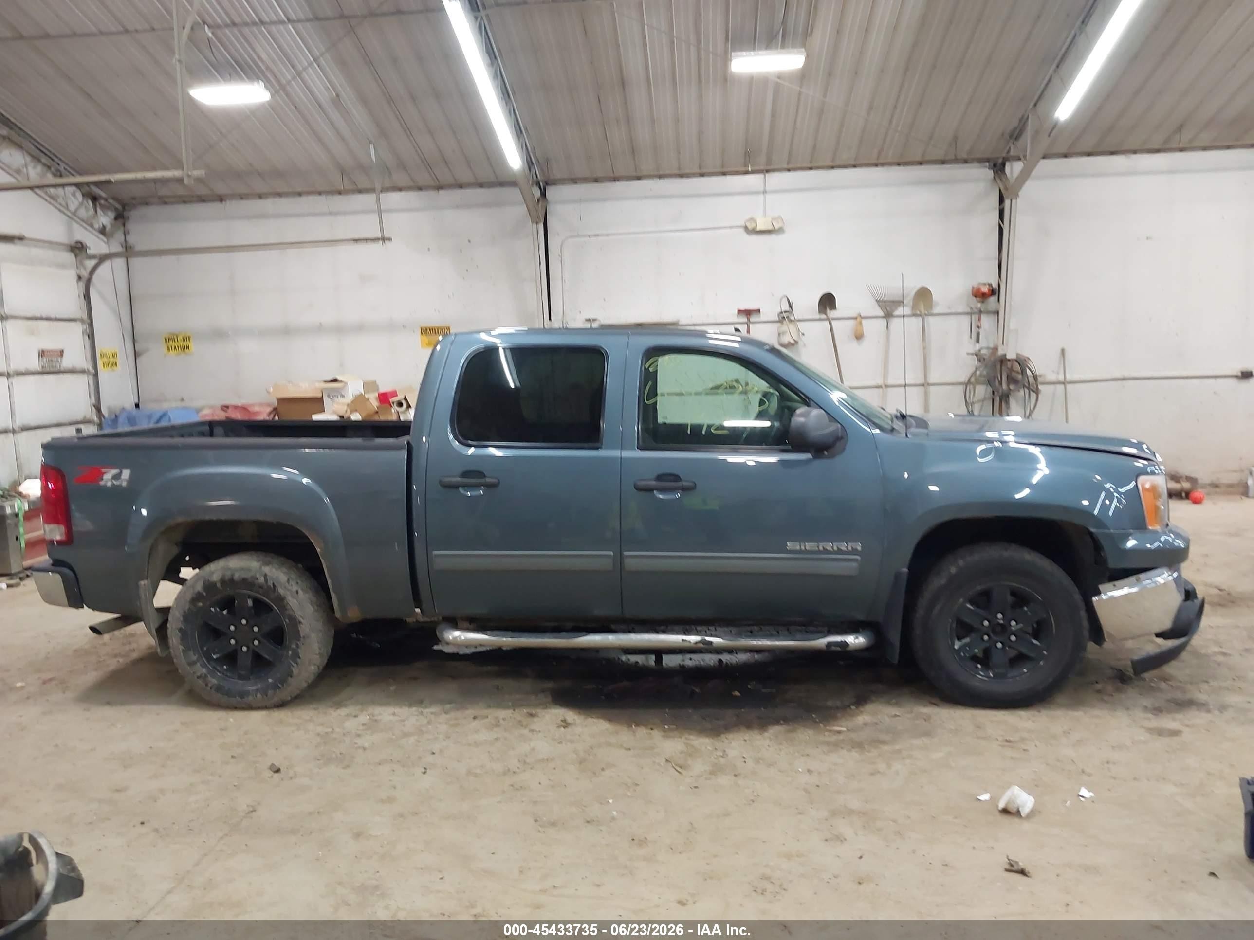 2012 Gmc Sierra 1500 Sle Blue vin: 3GTP2VE79CG150619