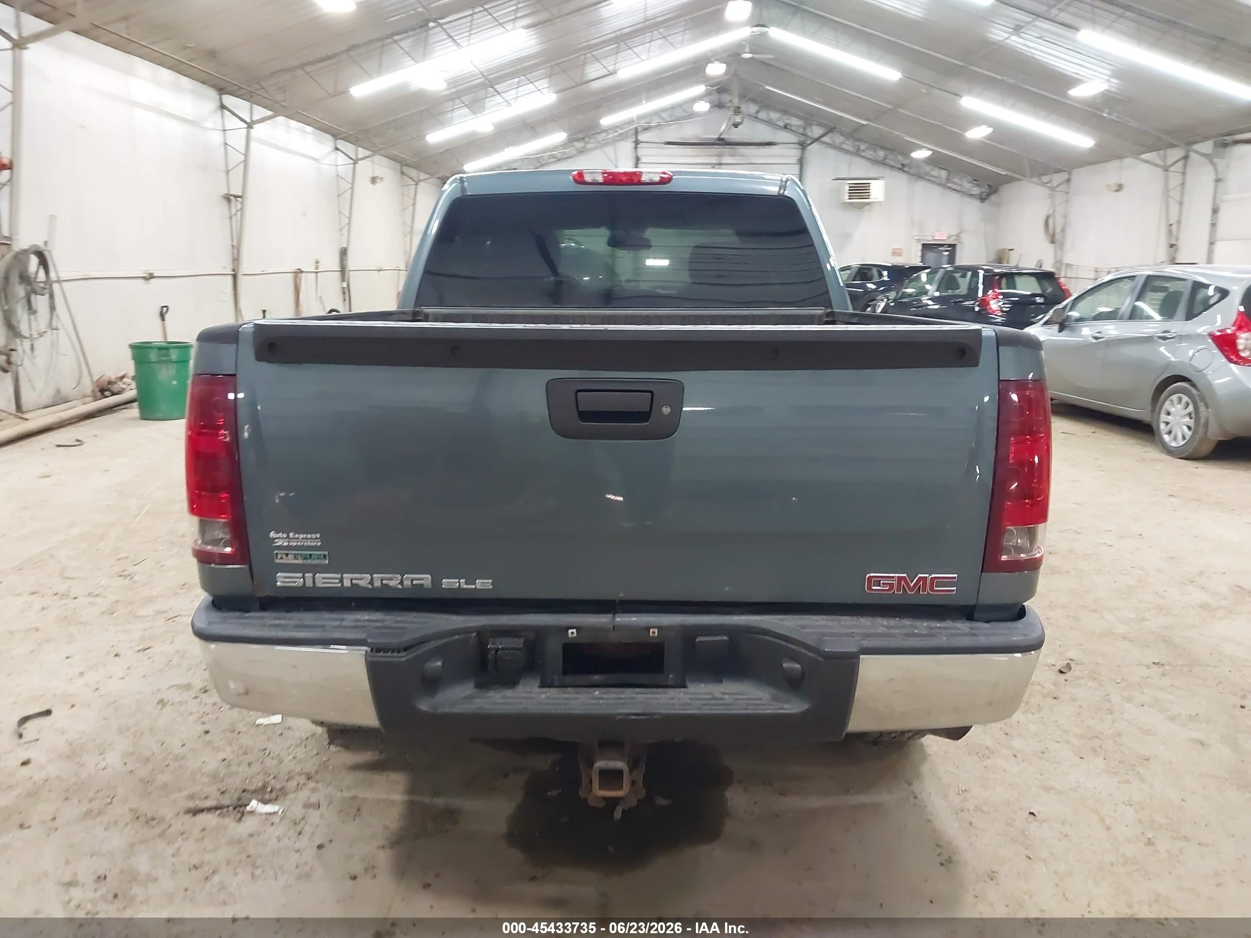 2012 Gmc Sierra 1500 Sle Blue vin: 3GTP2VE79CG150619