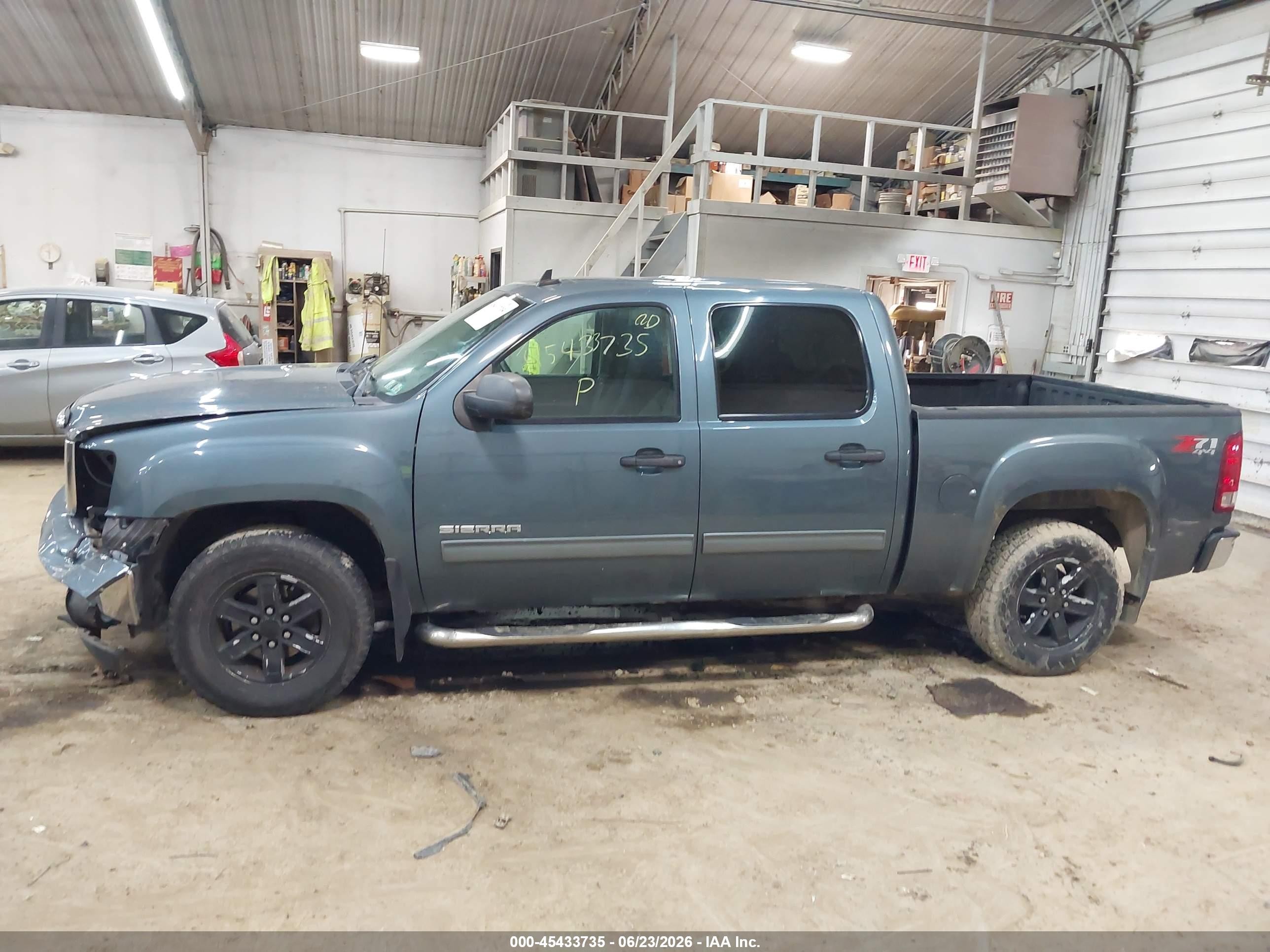 2012 Gmc Sierra 1500 Sle Blue vin: 3GTP2VE79CG150619