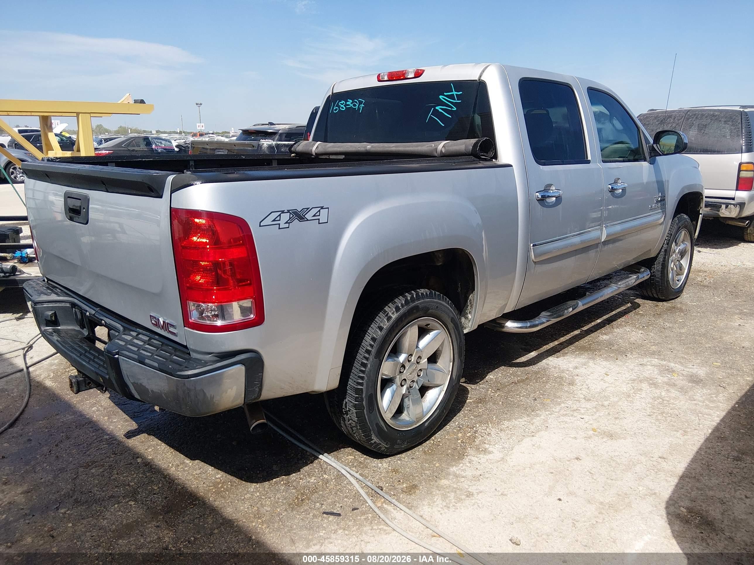 2012 Gmc Sierra 1500 Sle Silver vin: 3GTP2VE79CG168327