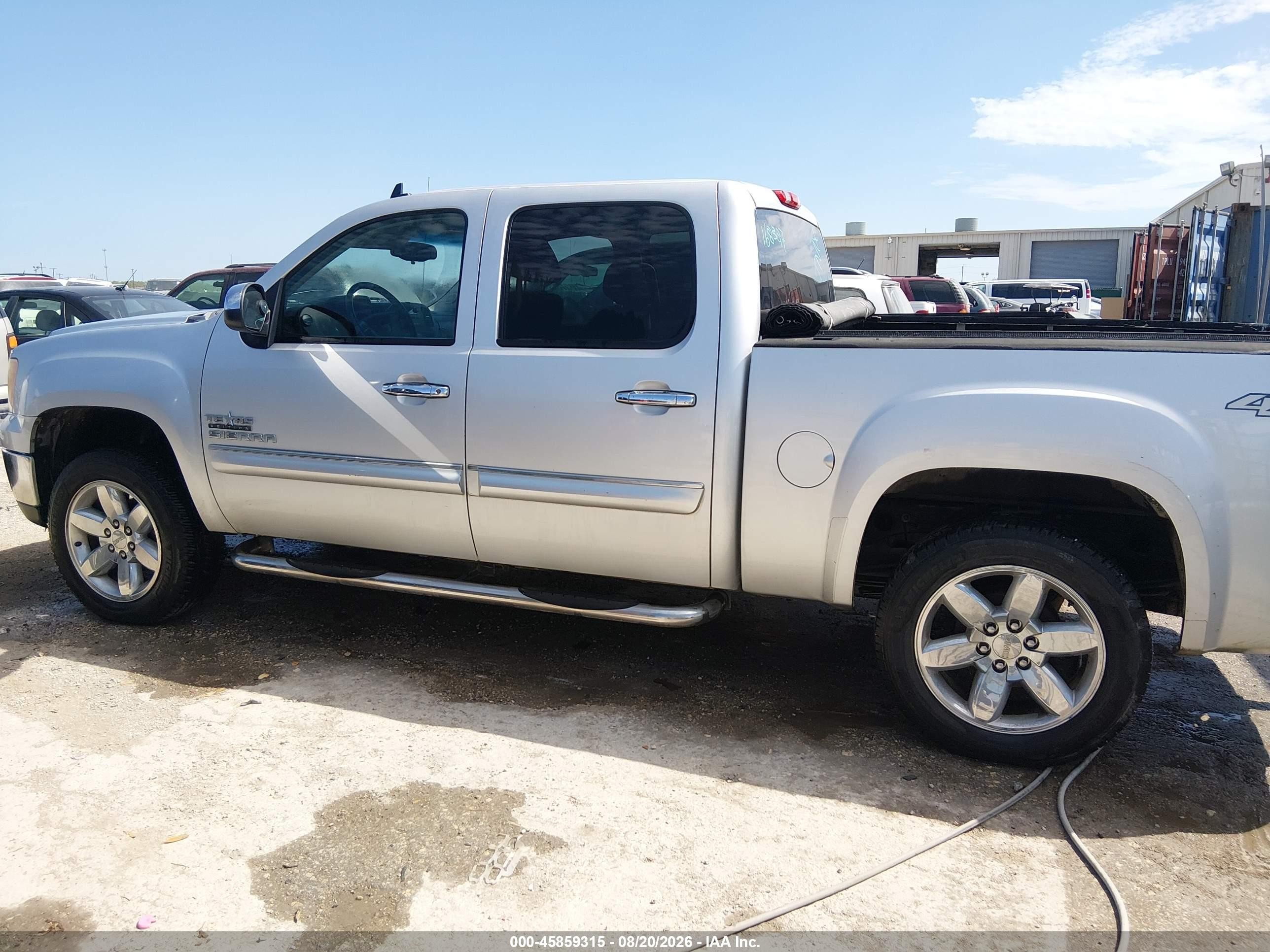 2012 Gmc Sierra 1500 Sle Silver vin: 3GTP2VE79CG168327