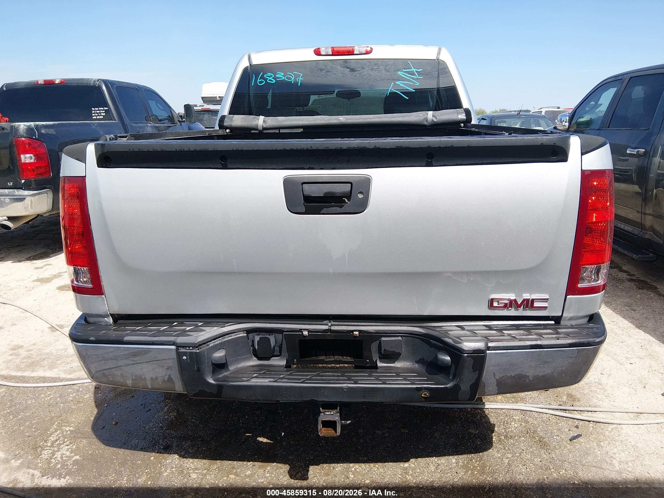 2012 Gmc Sierra 1500 Sle Silver vin: 3GTP2VE79CG168327