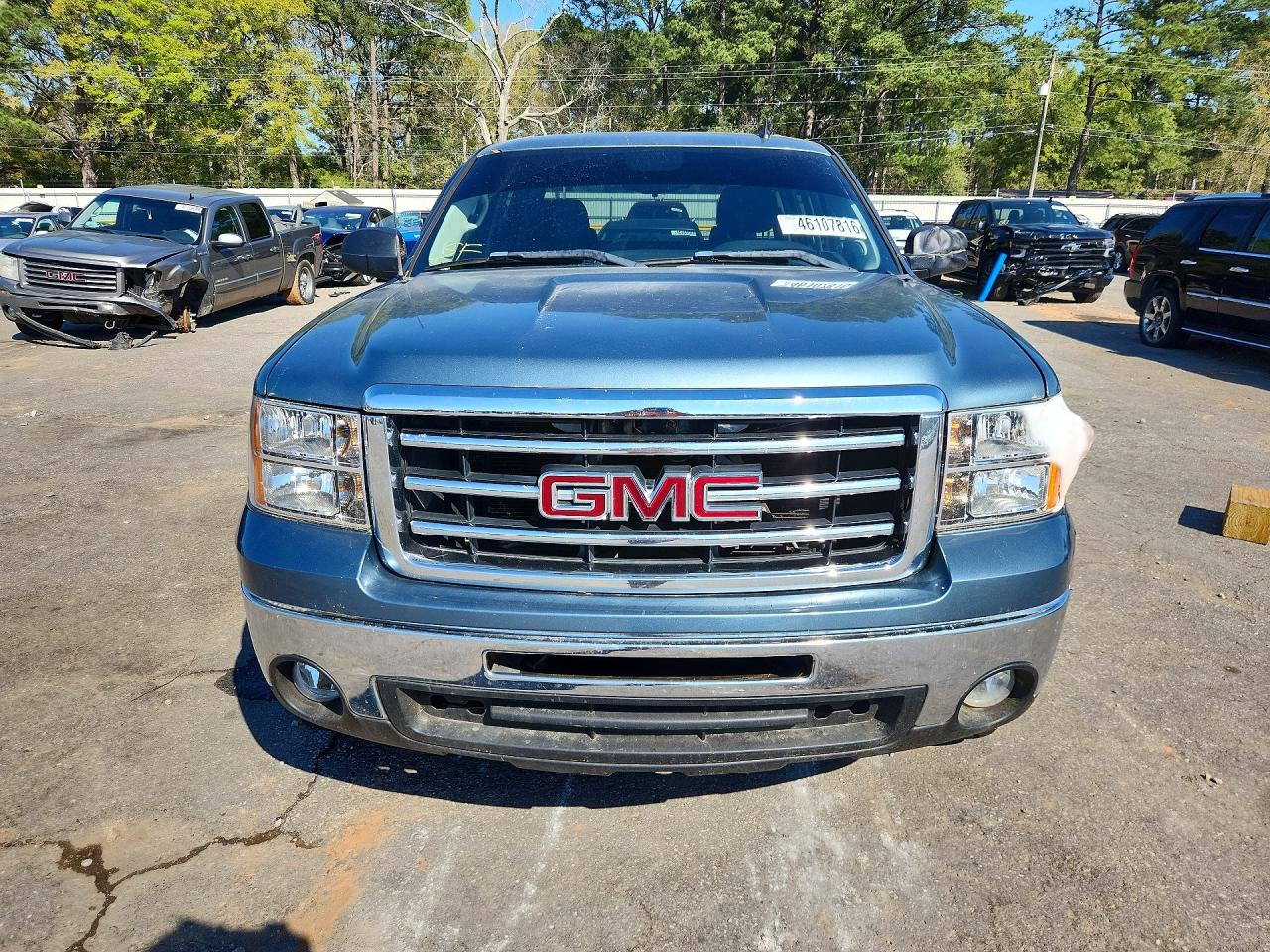 2012 Gmc Sierra K1500 Sle Синий vin: 3GTP2VE79CG188562