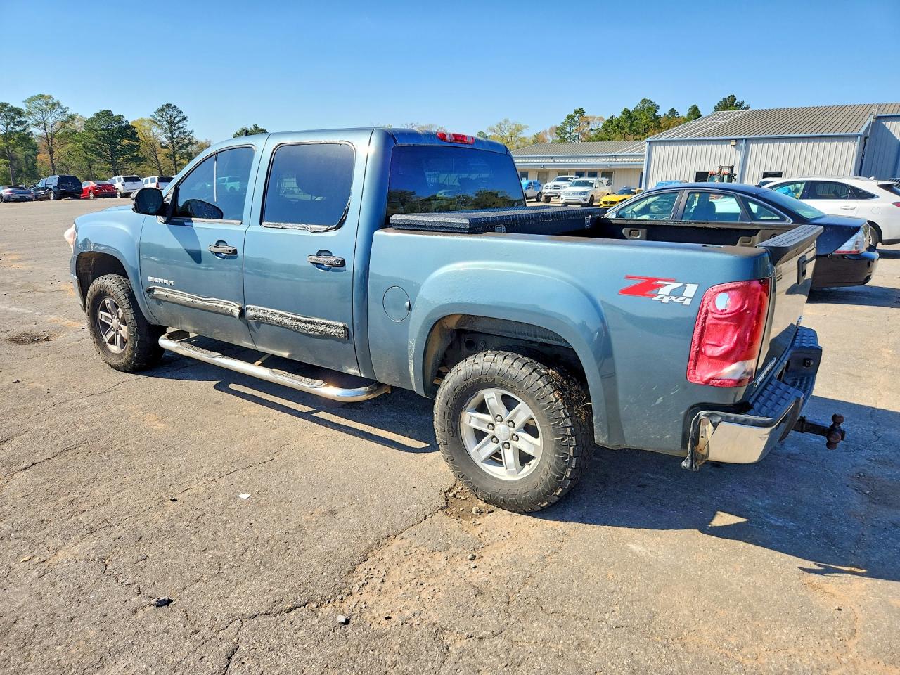 2012 Gmc Sierra K1500 Sle Синий vin: 3GTP2VE79CG188562